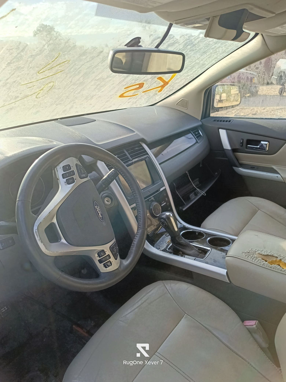 B-Pillar Trim Panel Driver Side 2007 - 2014 Ford Edge