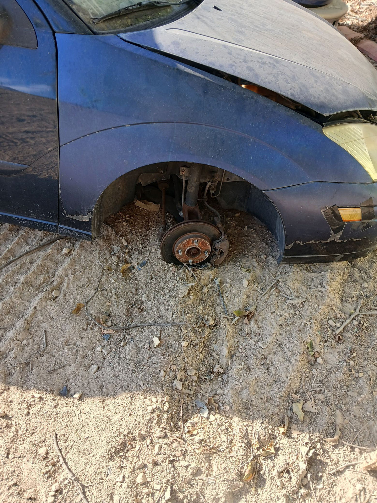 Door Shell Rear Driver Side 2000 - 2007 Ford Focus