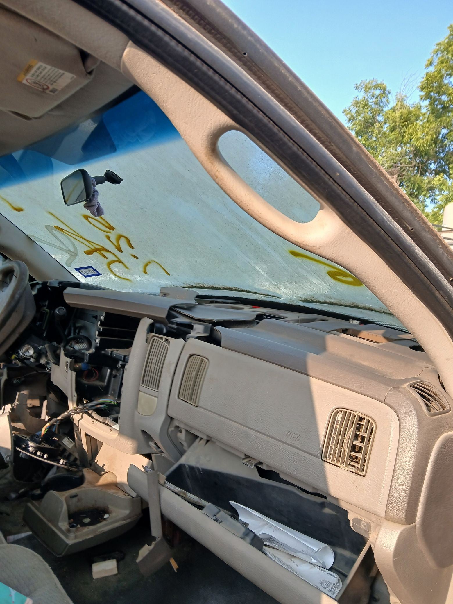 B-Pillar Trim Panel Driver Side 2002 - 2008 Dodge Ram 1500
