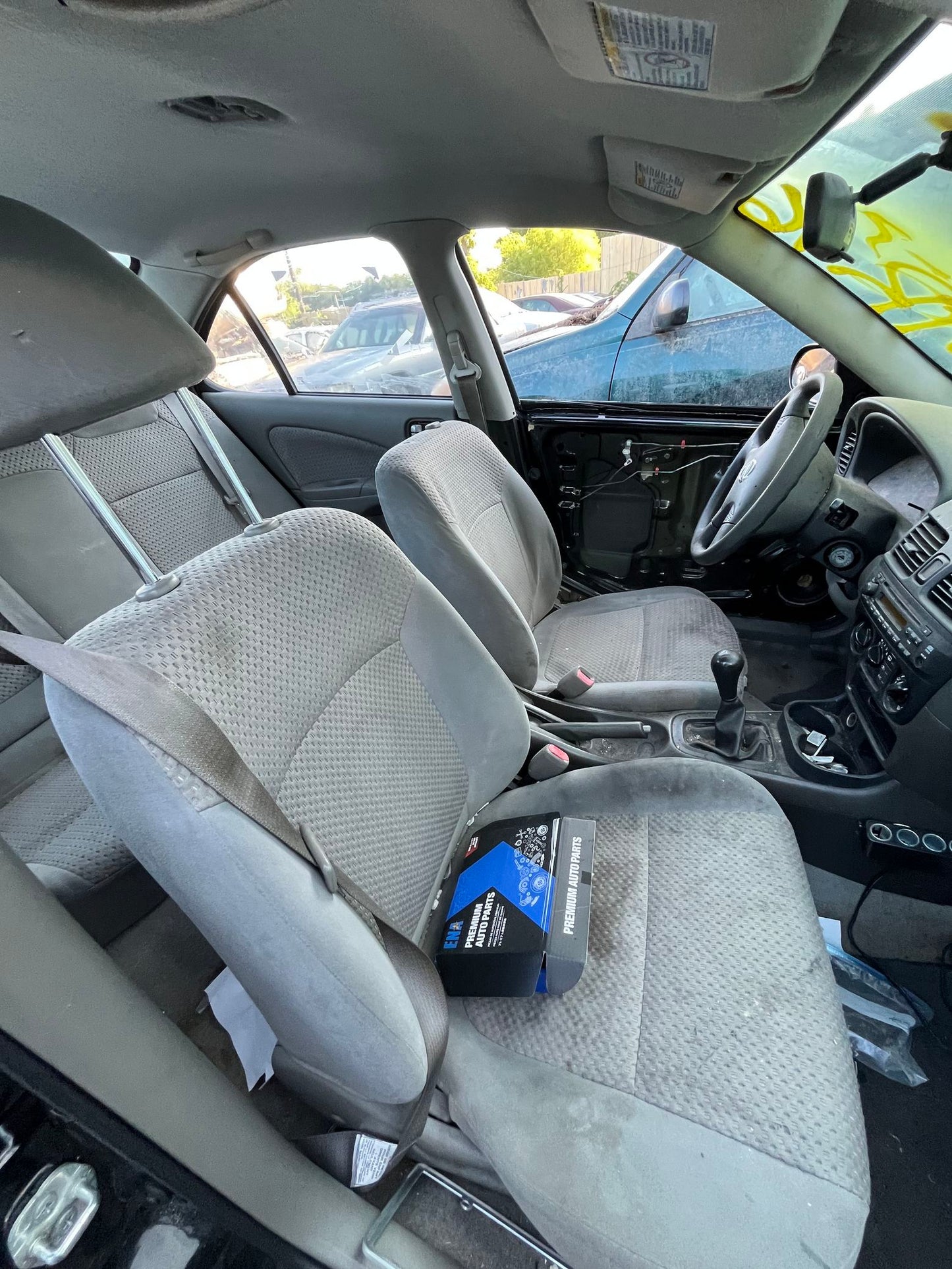 B-Pillar Trim Panel Passenger Side 2000 - 2006 Nissan Sentra