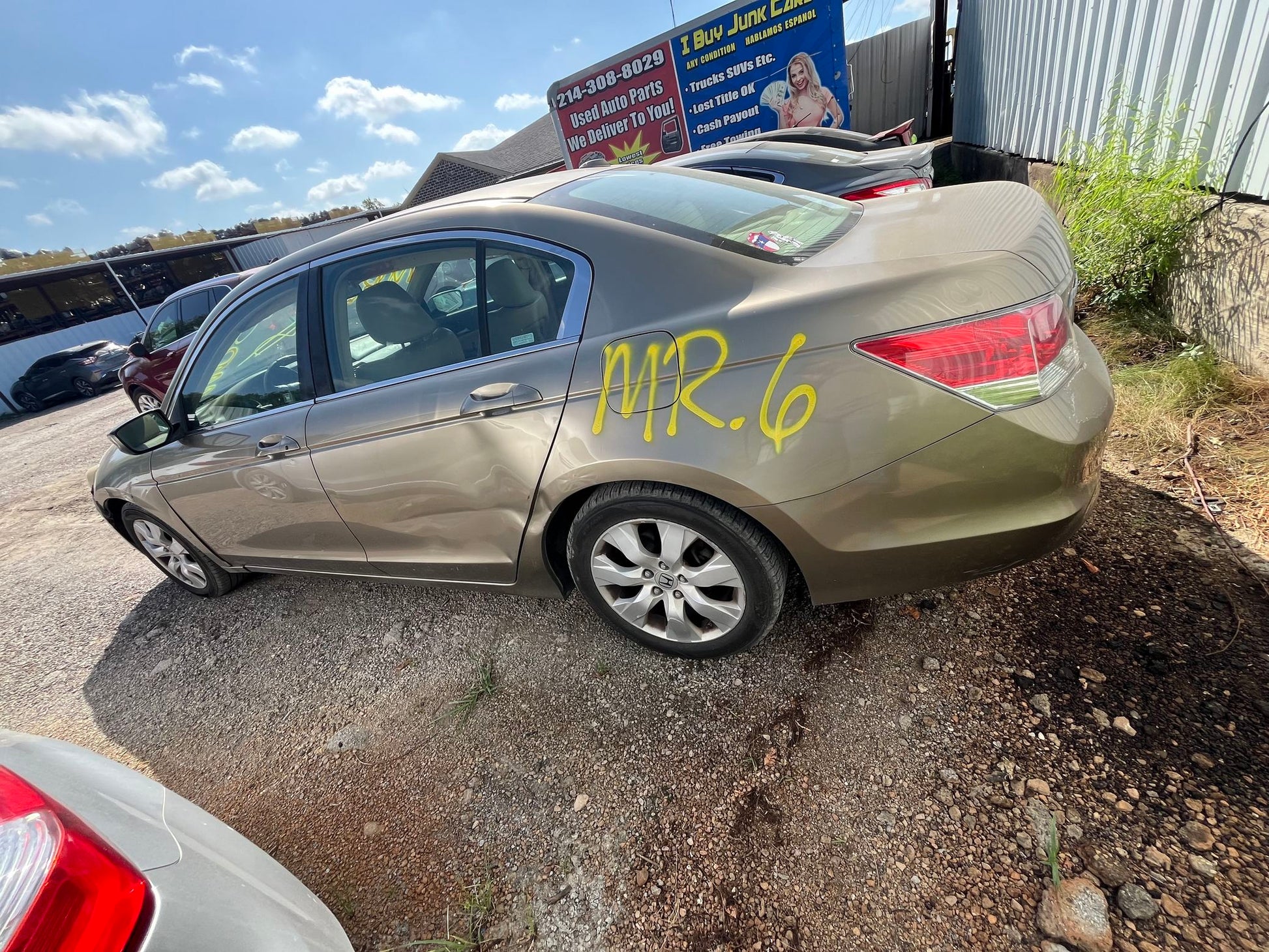Door Exterior Handle Front Driver Side 2008 - 2012 Honda Accord