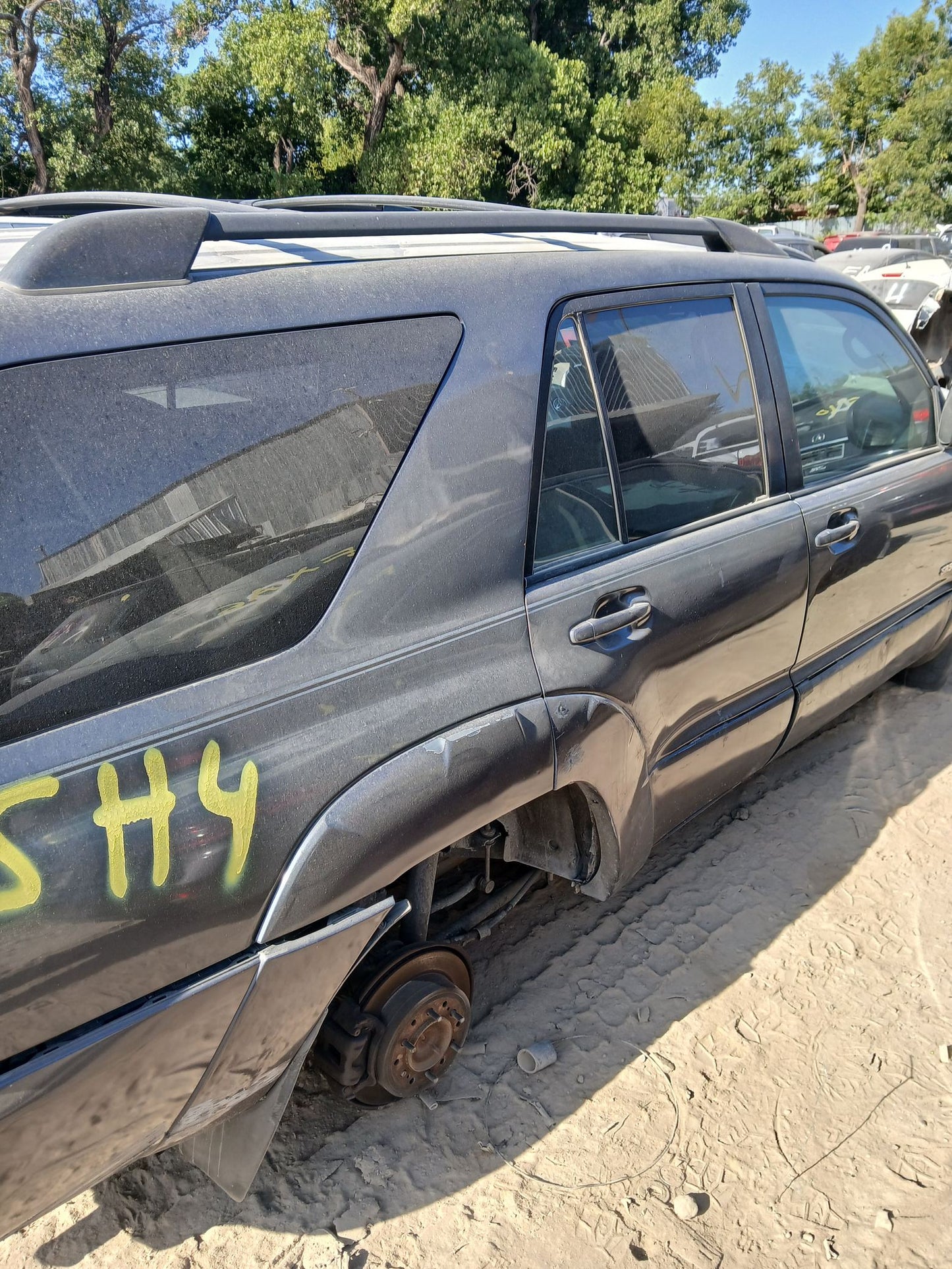 Door Shell Rear Driver Side 2003 - 2009 Toyota 4Runner