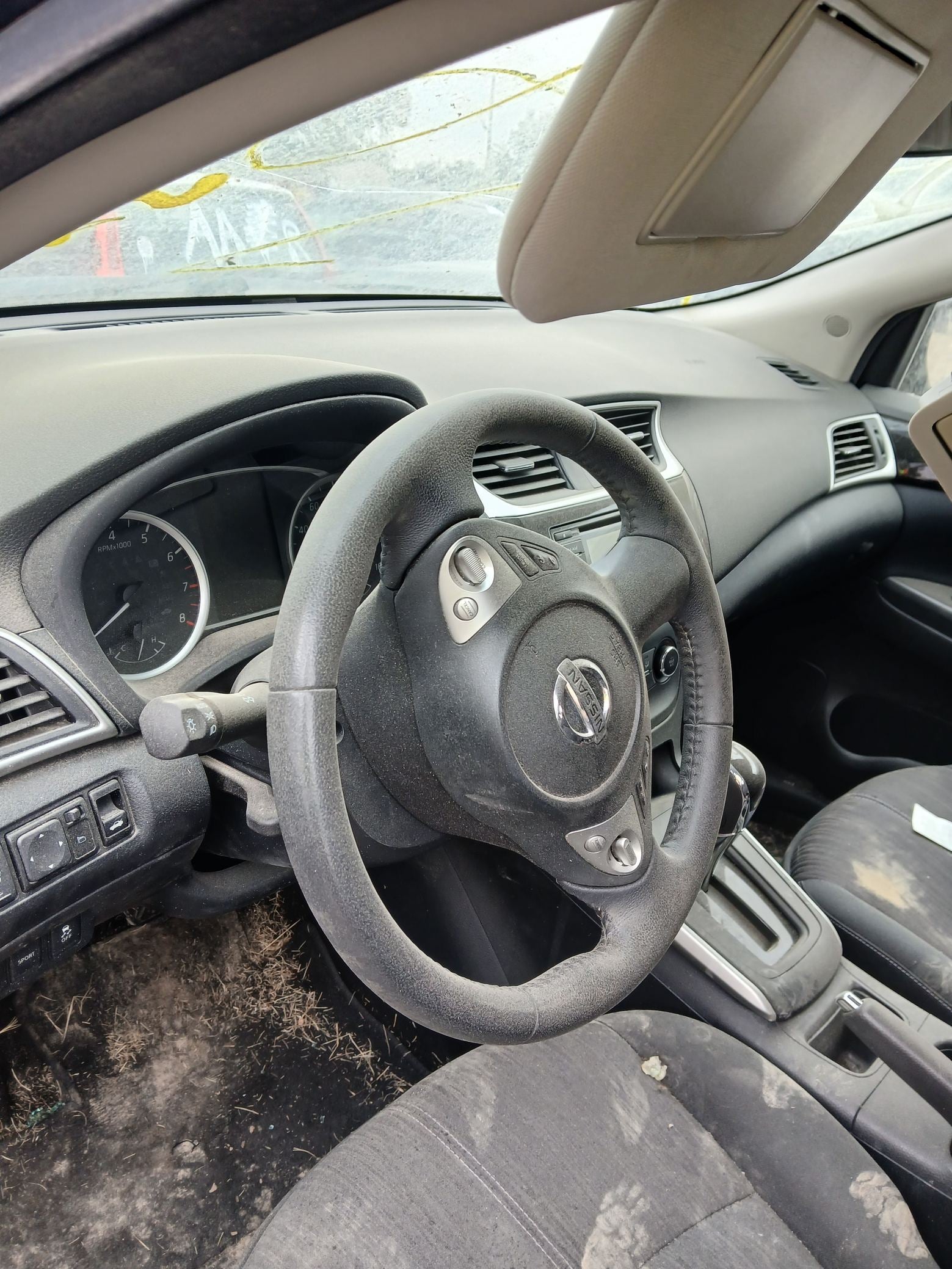 Door Window Glass Rear Driver Side 2013 - 2019 Nissan Sentra