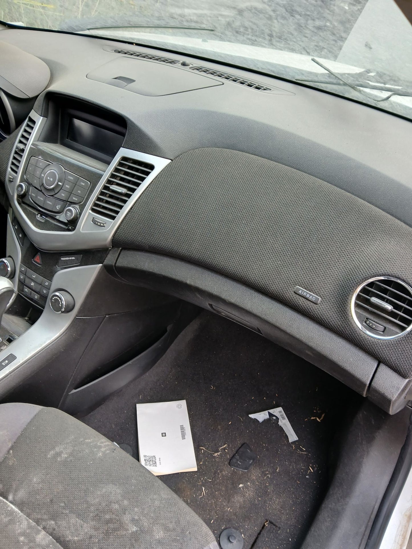A-Pillar Trim Panel Passenger Side 2011 - 2015 Chevrolet Cruze