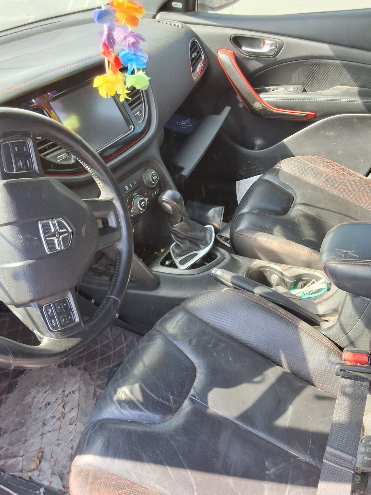 Inside Door Handle Front Driver Side 2013 - 2016 Dodge Dart