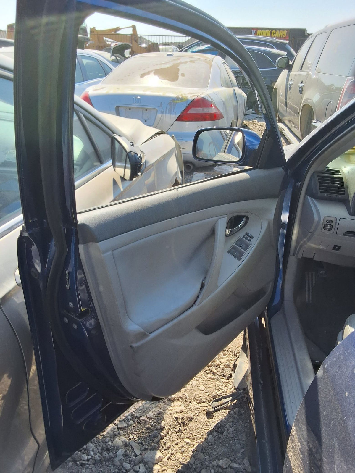 Door Window Glass Rear Passenger Side 2007 - 2011 Toyota Camry