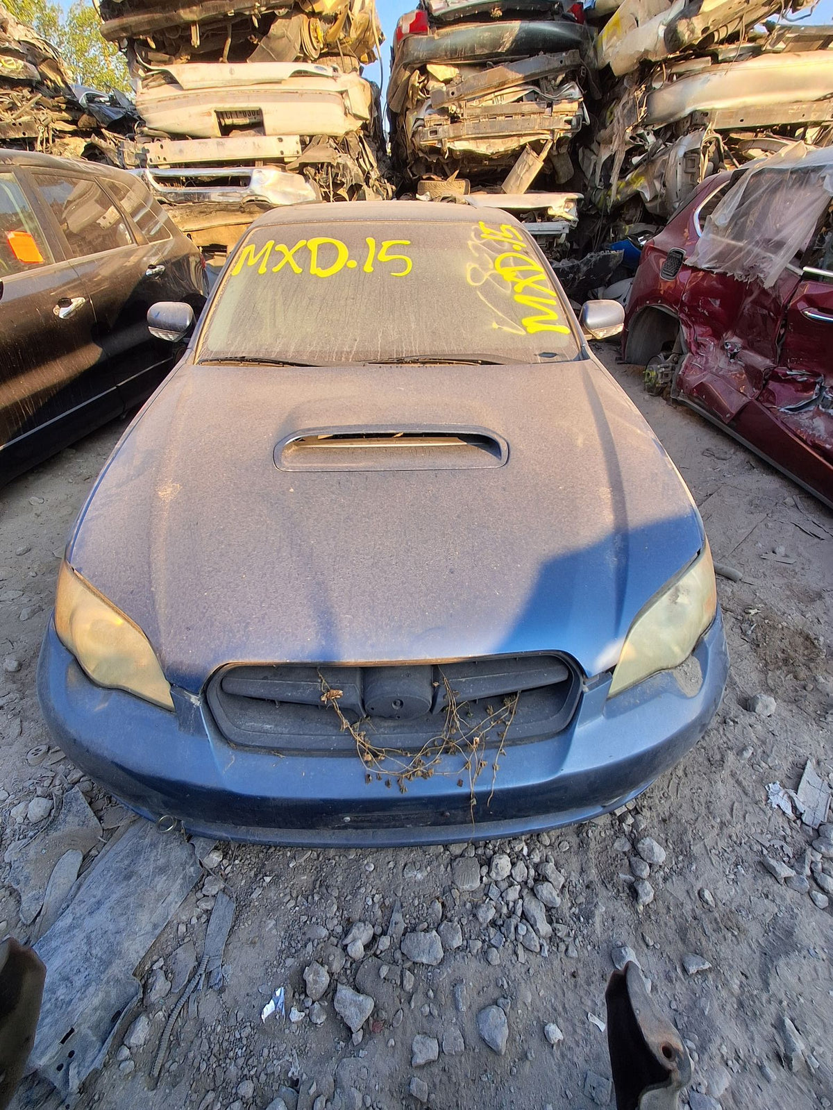 Hood With Scoop 2005 - 2009 Subaru Legacy