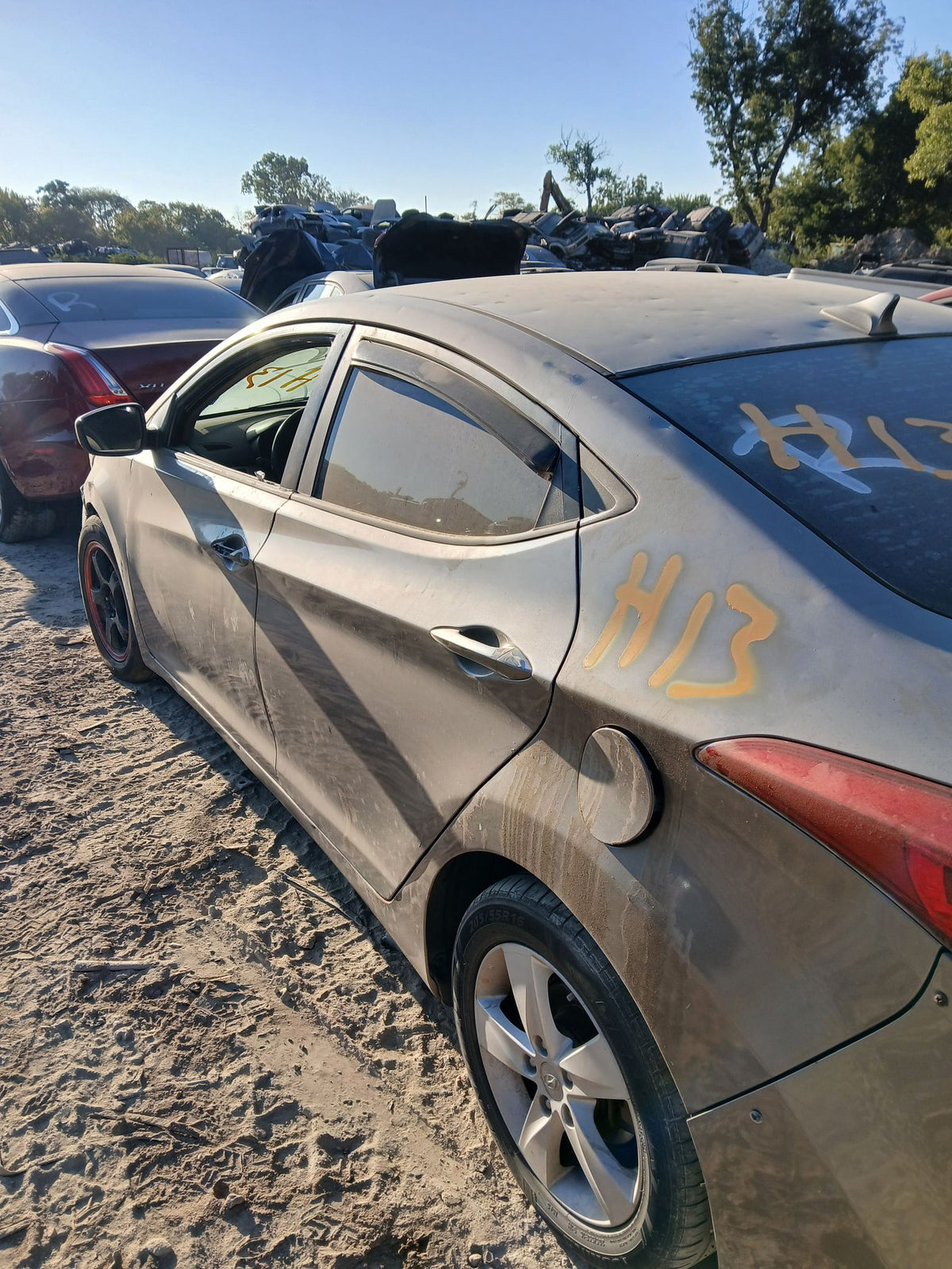 Door Shell Front Passenger Side 2011 - 2016 Hyundai Elantra