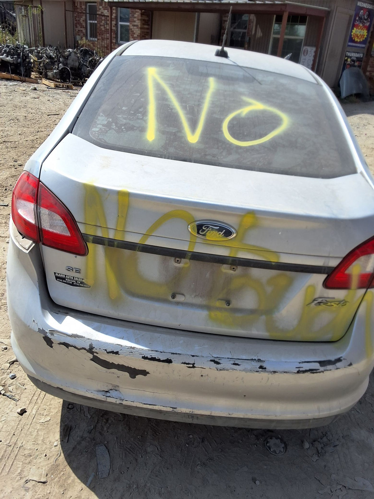 C-Pillar Trim Panel Driver Side 2011 - 2019 Ford Fiesta