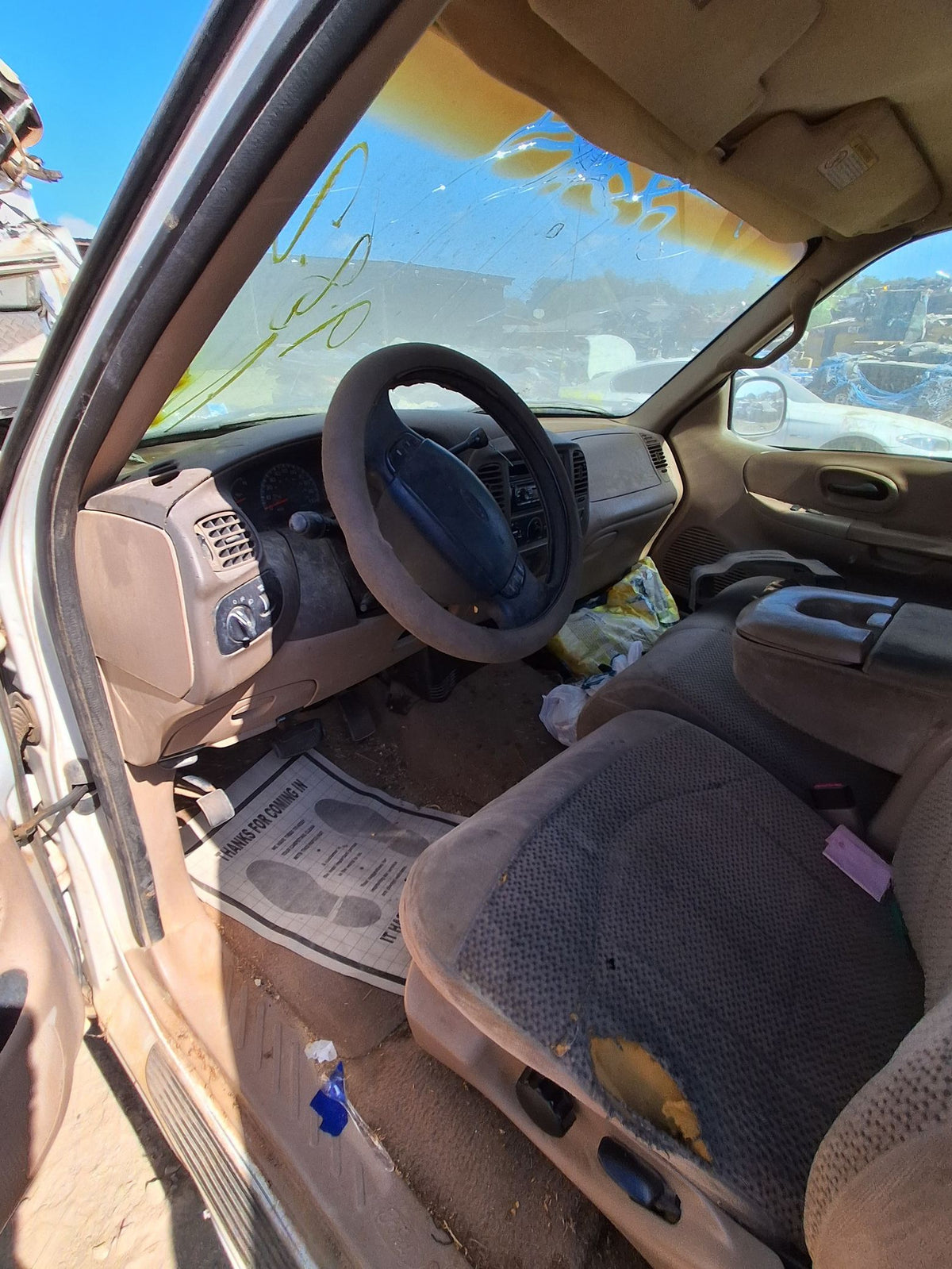 B-Pillar Trim Panel Driver Side 1997 - 2003 Ford F-150