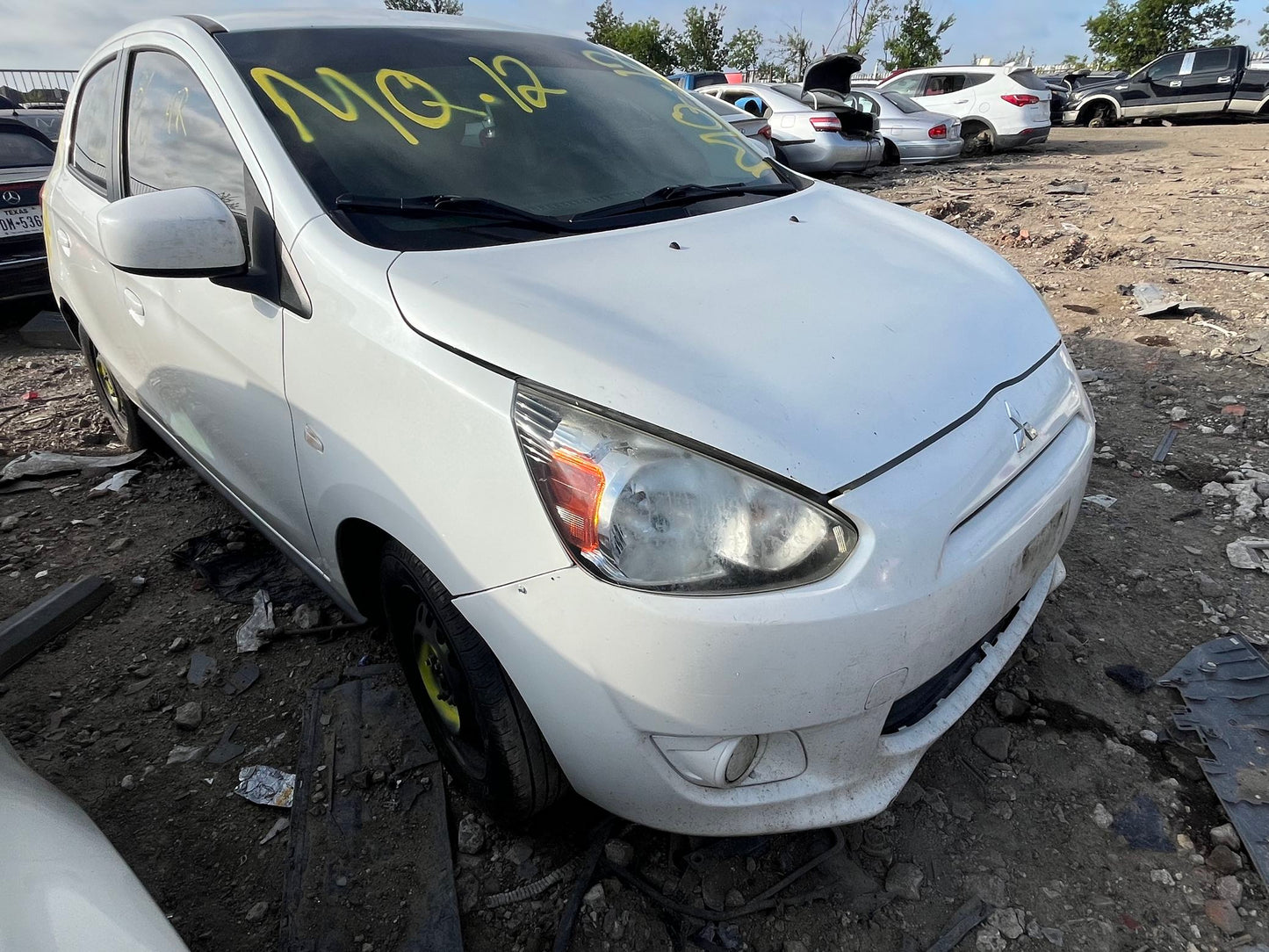 B-Pillar Trim Panel Driver Side 2014 - 2024 Mitsubishi Mirage