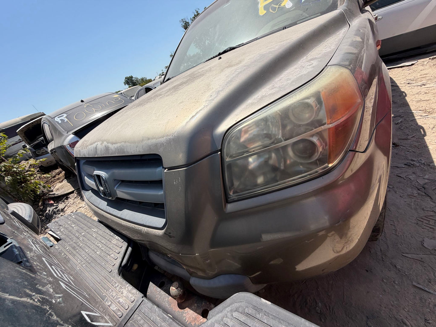 Door Shell Rear Driver Side 2003 - 2008 Honda Pilot