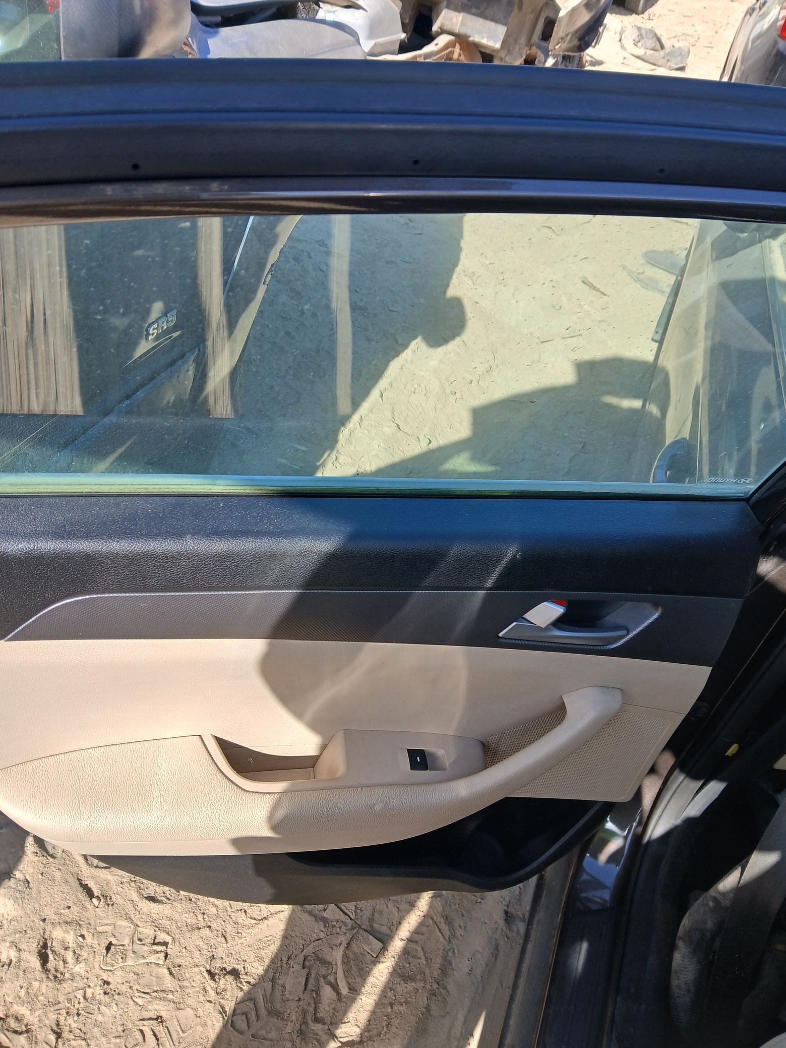 Door Panel Rear Driver Side 2015 - 2019 Hyundai Sonata