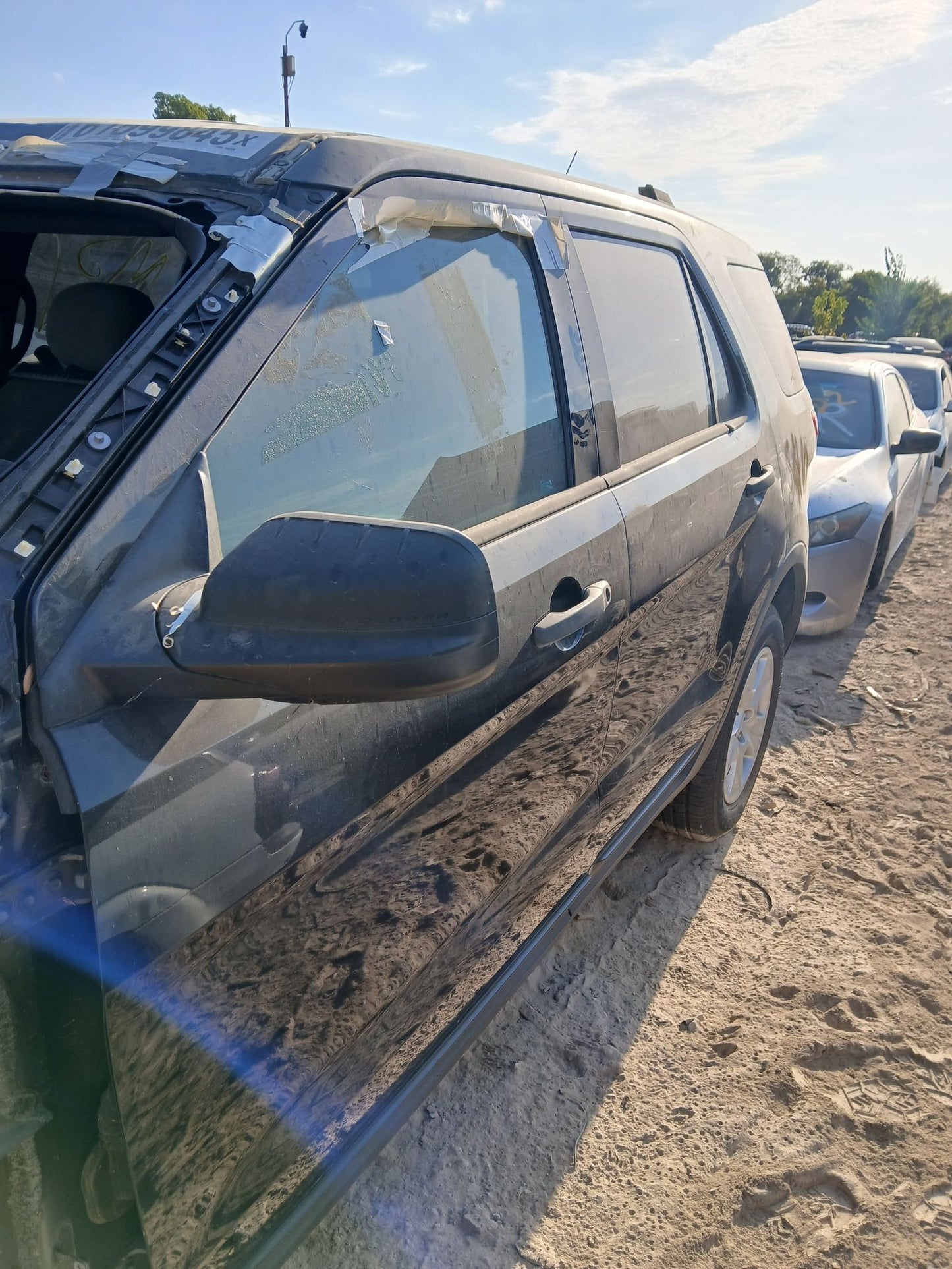 Door Panel Rear Passenger Side 2011 - 2019 Ford Explorer