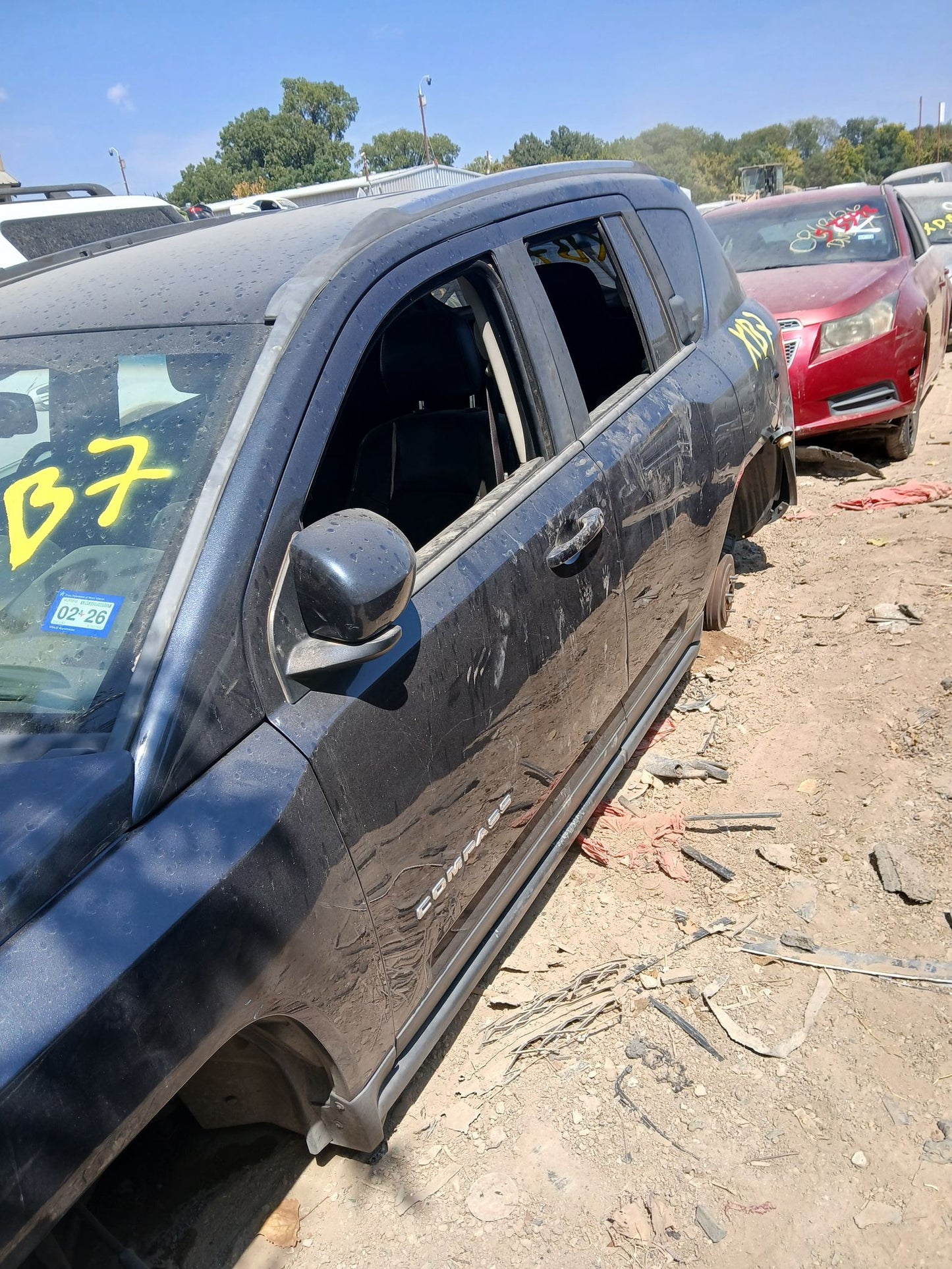 Door Shell Front Driver Side 2007 - 2016 Jeep Compass