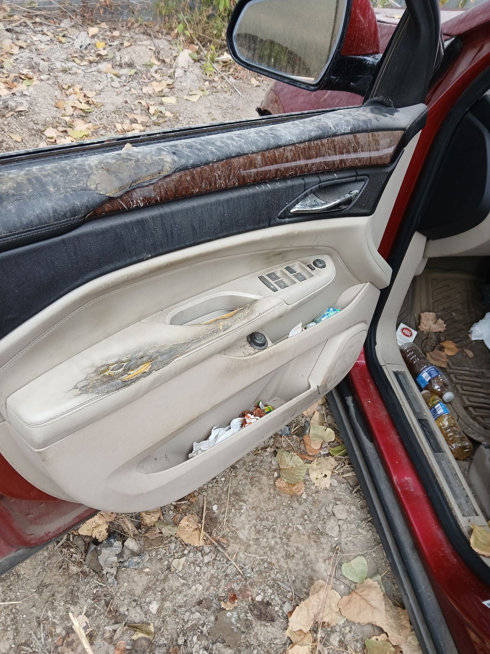 Interior Door Handle Rear Driver Side 2010 - 2016 Cadillac SRX