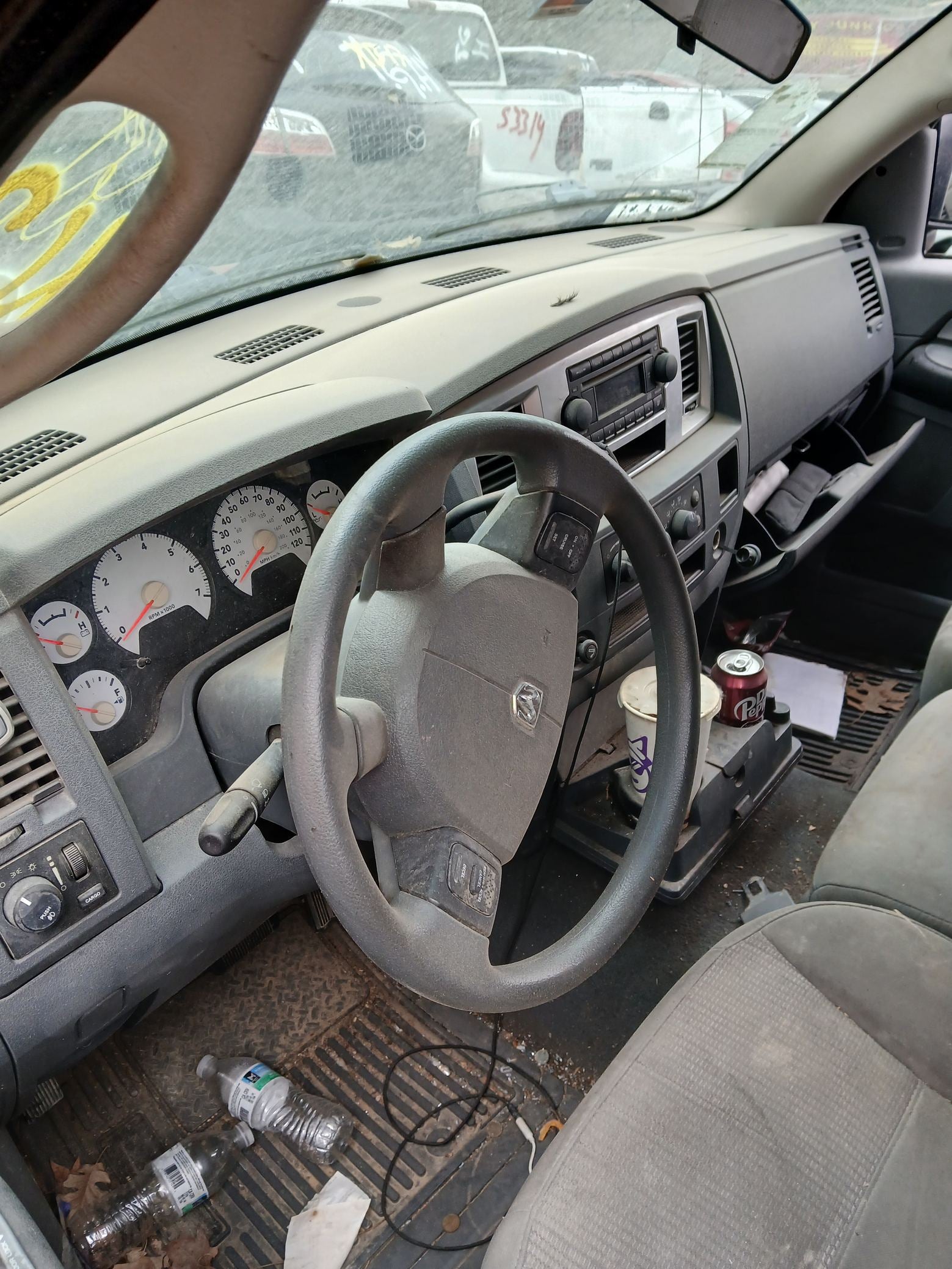 Exterior Door Handle Rear Passenger Side 2002 - 2008 Dodge Ram 1500