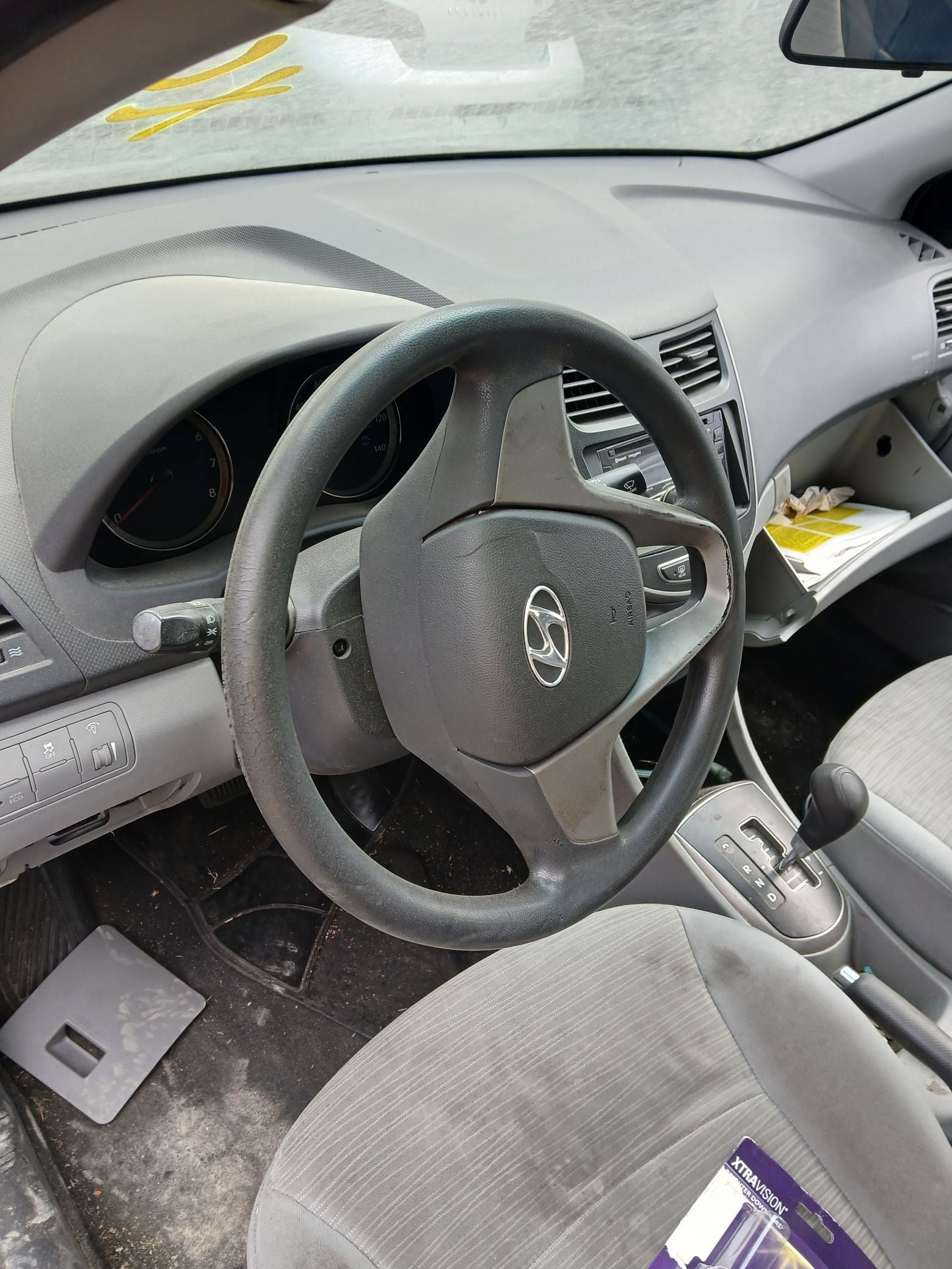 Airbag Curtain Passenger Side 2012 - 2017 Hyundai Accent