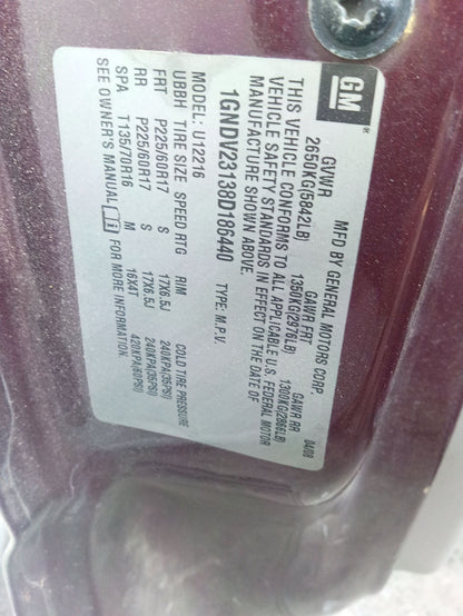 Brake Caliper Front Driver Side 2005 - 2008 Chevrolet Uplander
