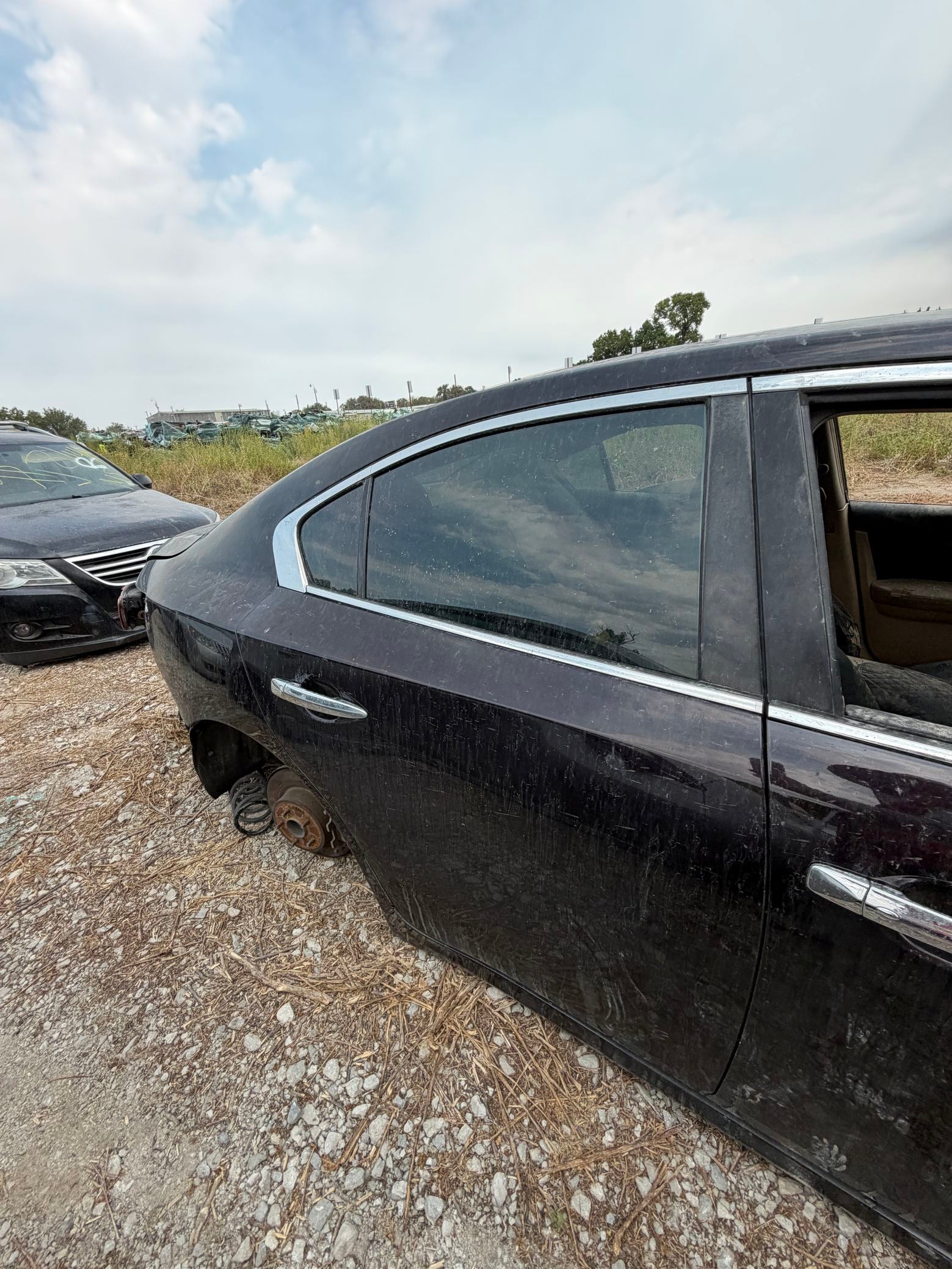 Door Shell Rear Passenger Side 2009 - 2014 Nissan Maxima