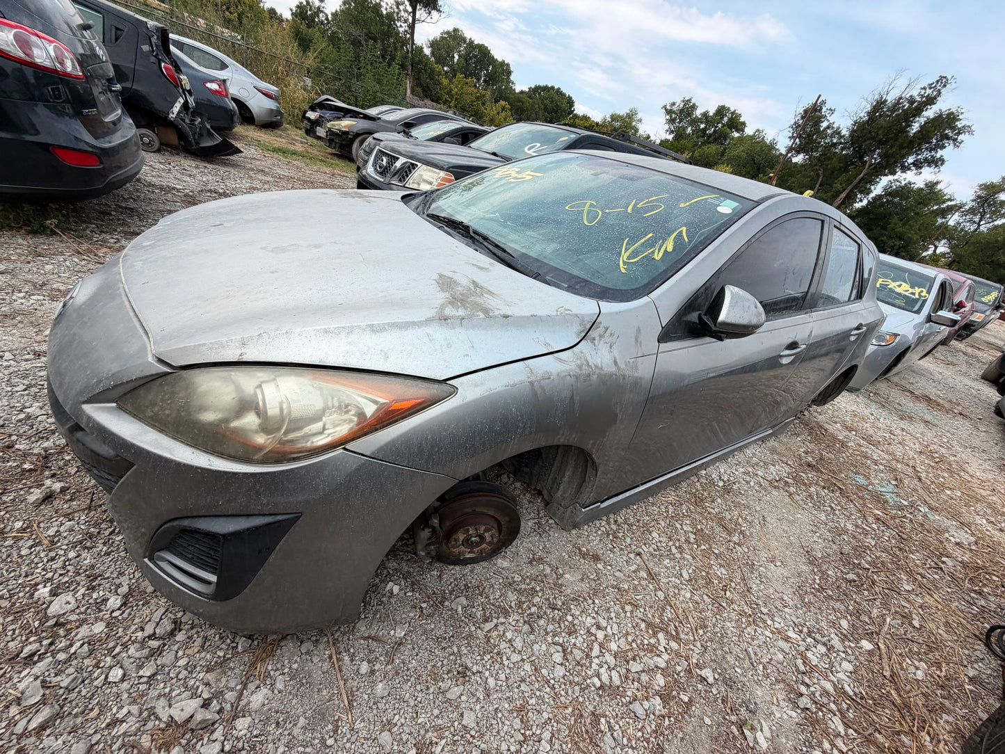 Door Latch Rear Driver Side 2010 - 2013 Mazda MAZDA3
