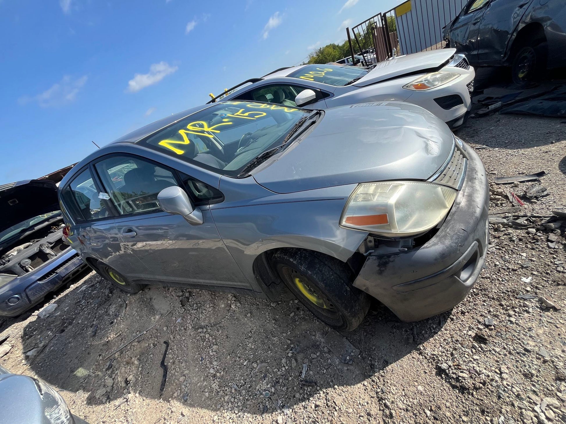 Headlight Passenger Side 2007 - 2011 Nissan Versa