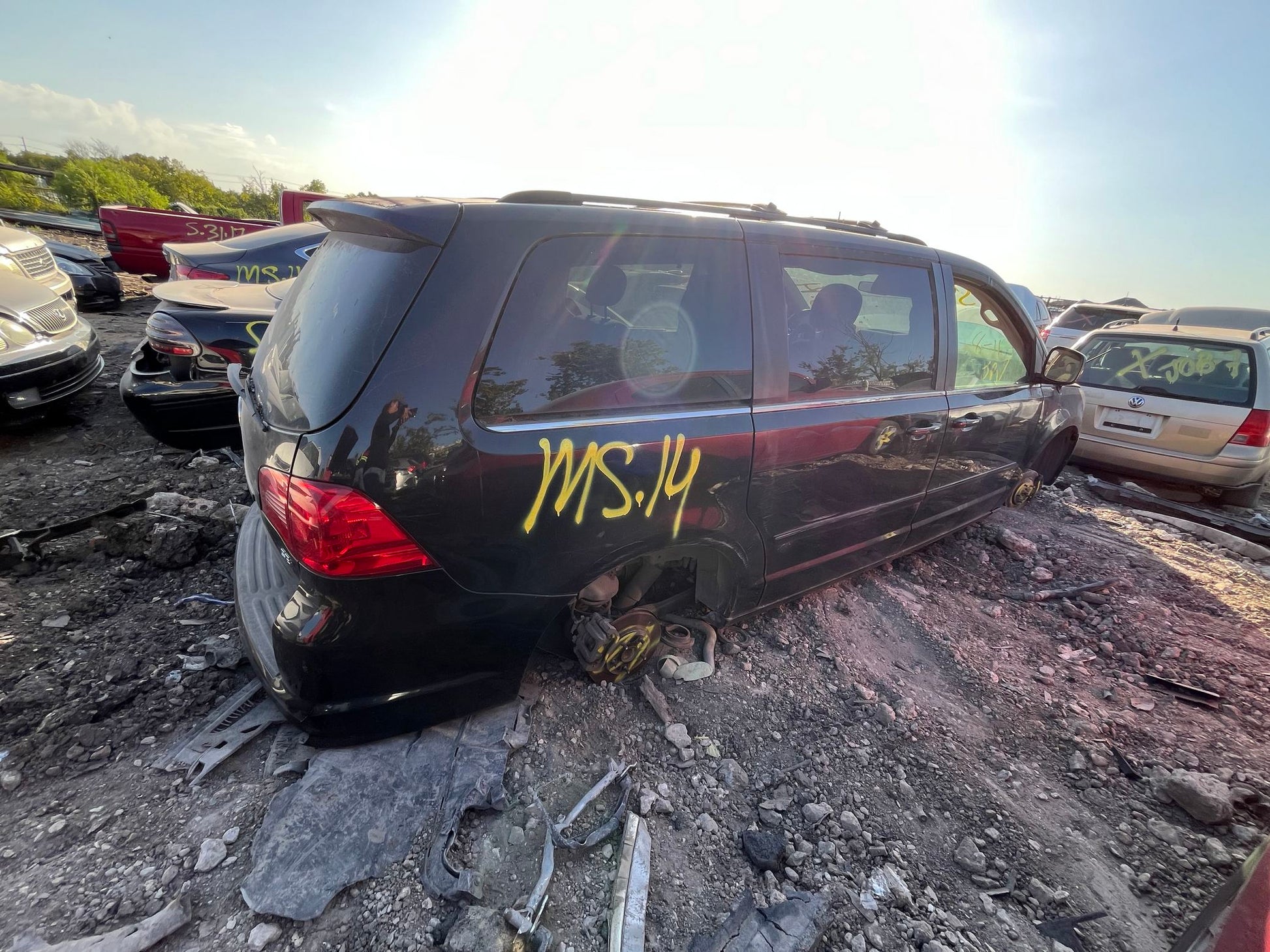 A-Pillar Trim Panel Passenger Side 2009 - 2013 Volkswagen Routan