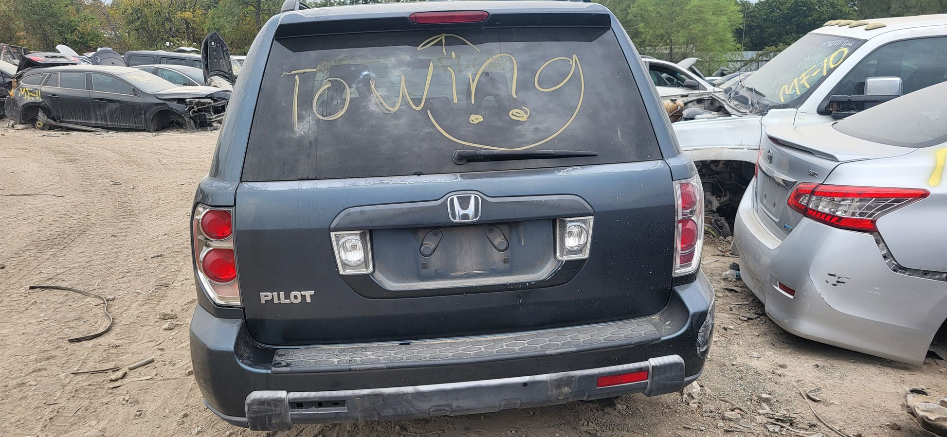Radiator Core Support 2003 - 2008 Honda Pilot