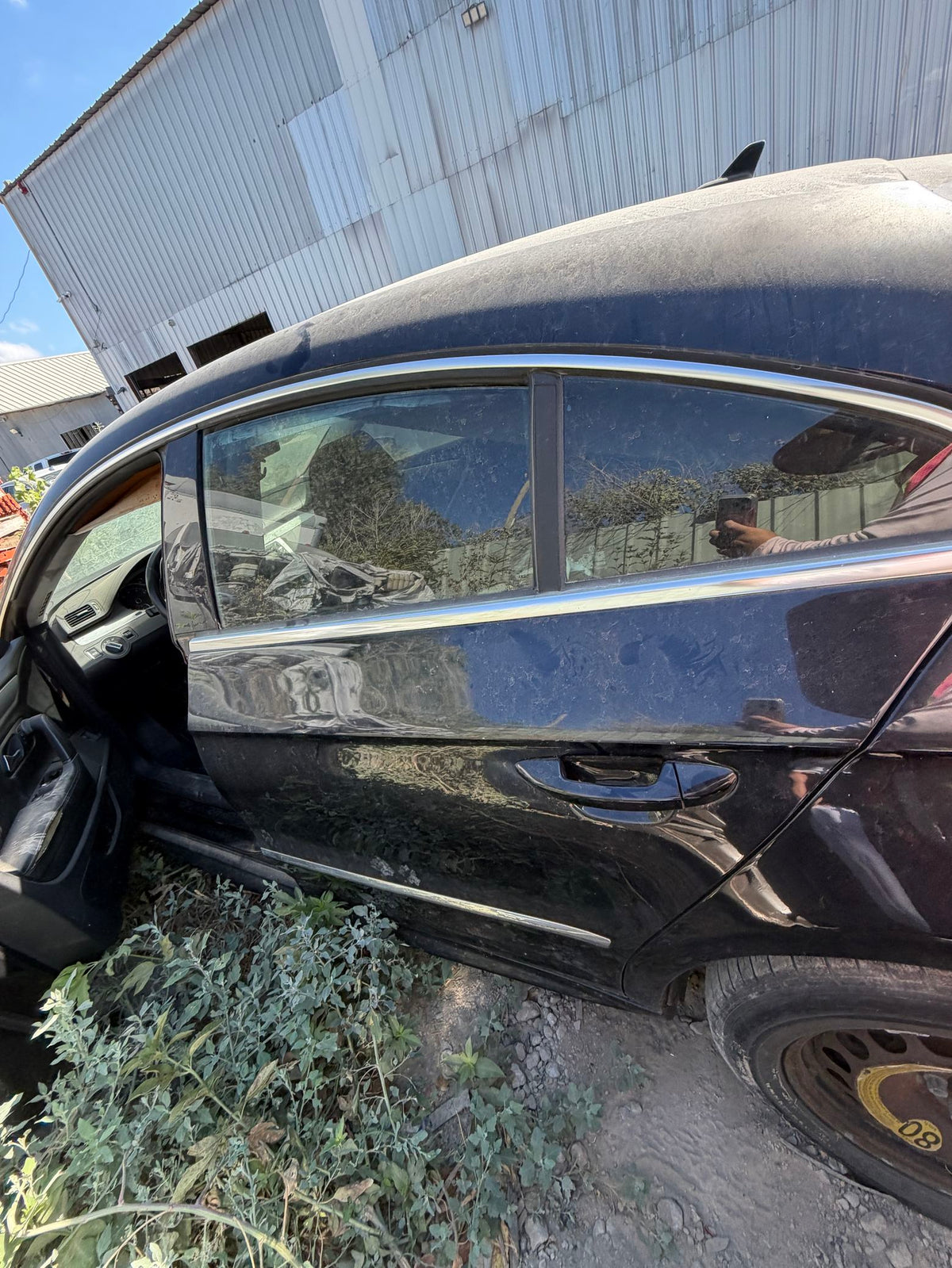 Quarter Window Glass Passenger Side 2009 - 2017 Volkswagen CC