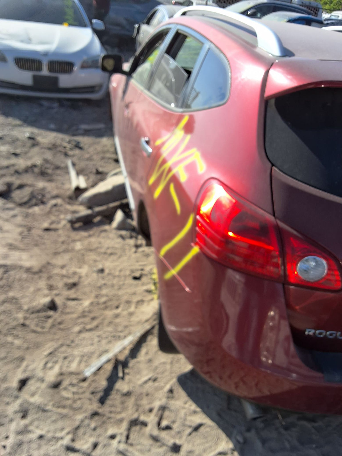 Quarter Panel Passenger Side 2008 - 2013 Nissan Rogue