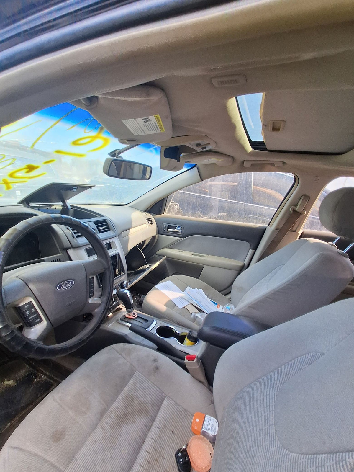 Door Shell Rear Passenger Side 2006 - 2012 Ford Fusion