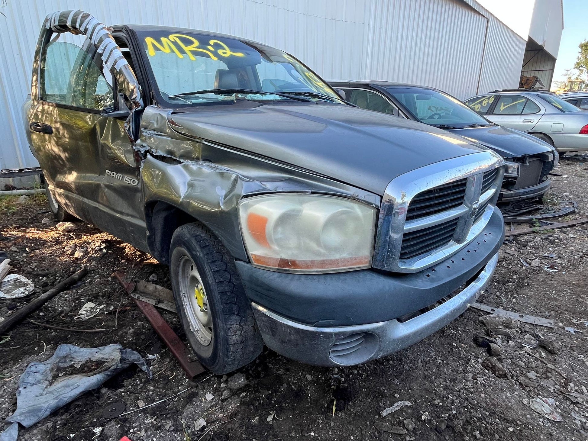 Exterior Door Handle Passenger Side 2002 - 2008 Dodge Ram 1500