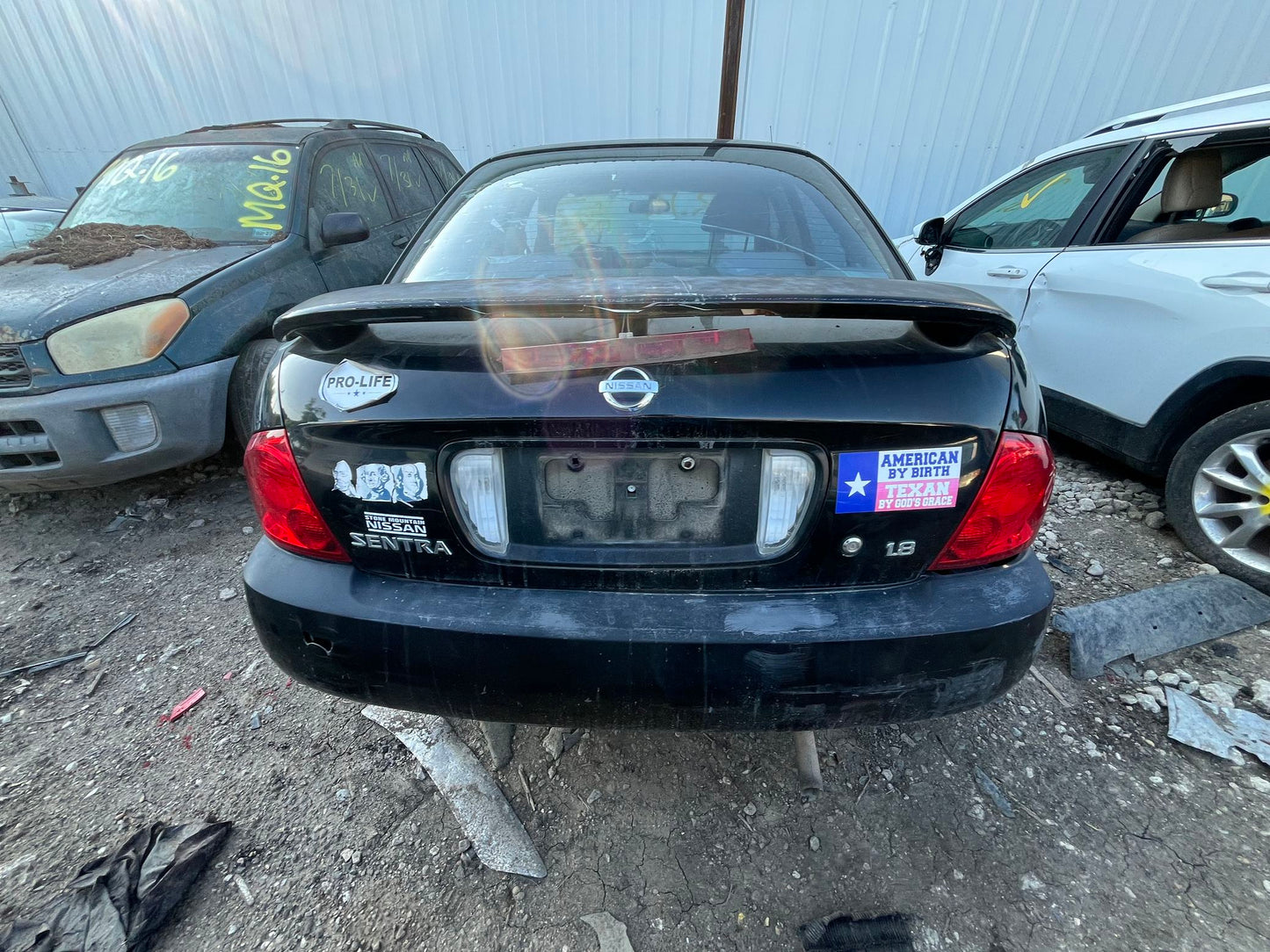 B-Pillar Trim Panel Passenger Side 2000 - 2006 Nissan Sentra