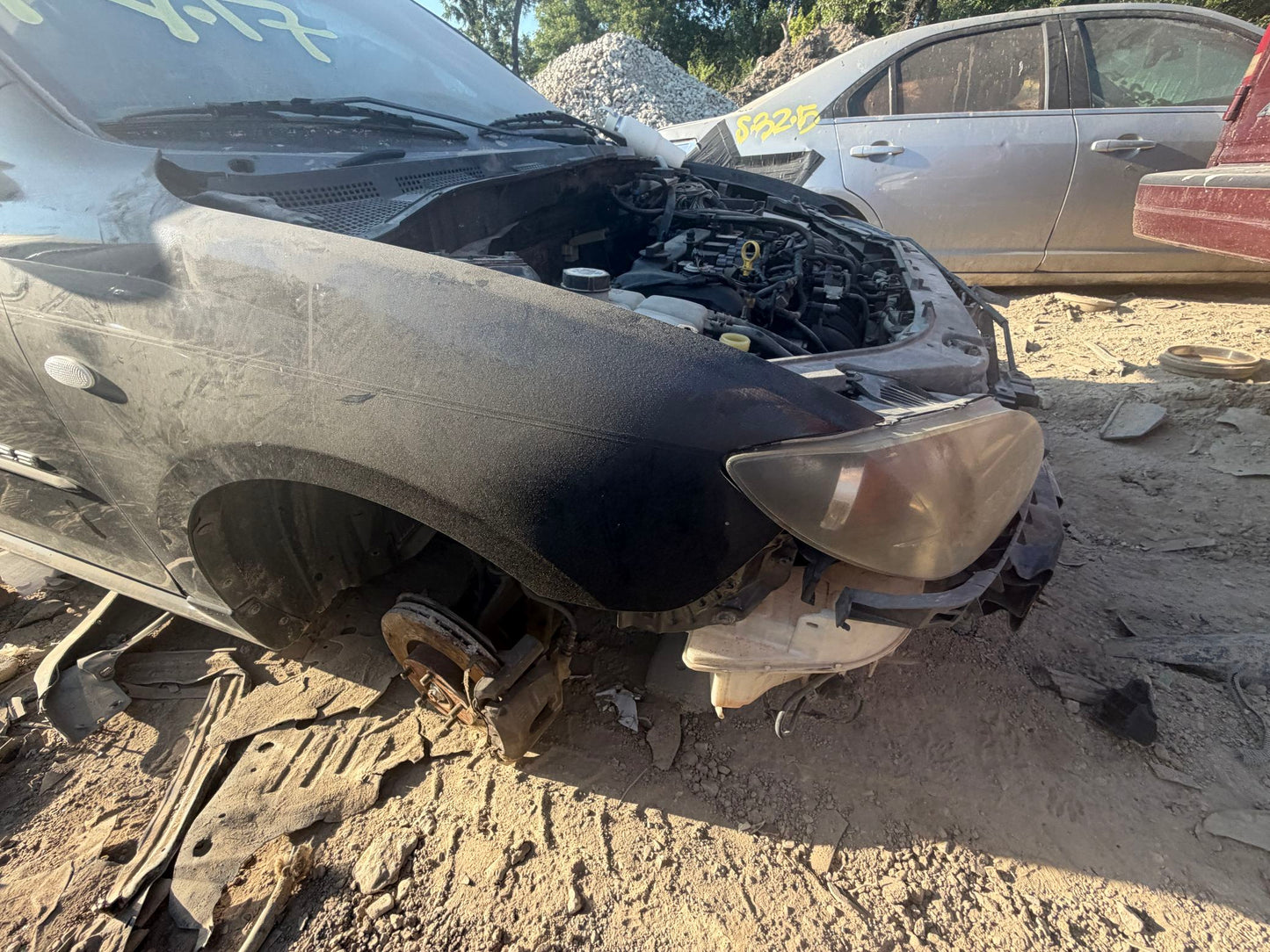 Seat Belt Front Driver Side 2004 - 2009 Mazda MAZDA3