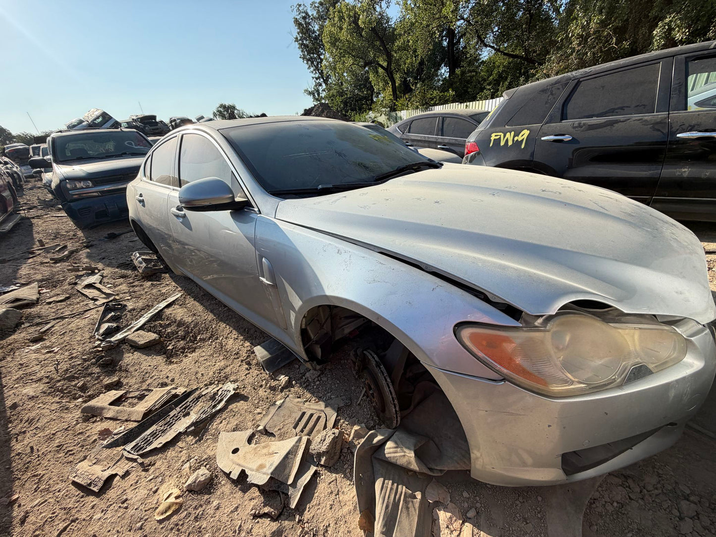 Door Shell Front Passenger Side 2009 - 2015 Jaguar XF