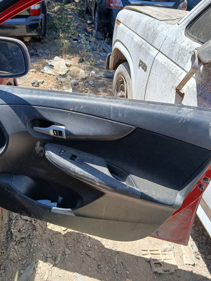 Door Window Glass Rear Passenger Side 2009 - 2013 Toyota Corolla