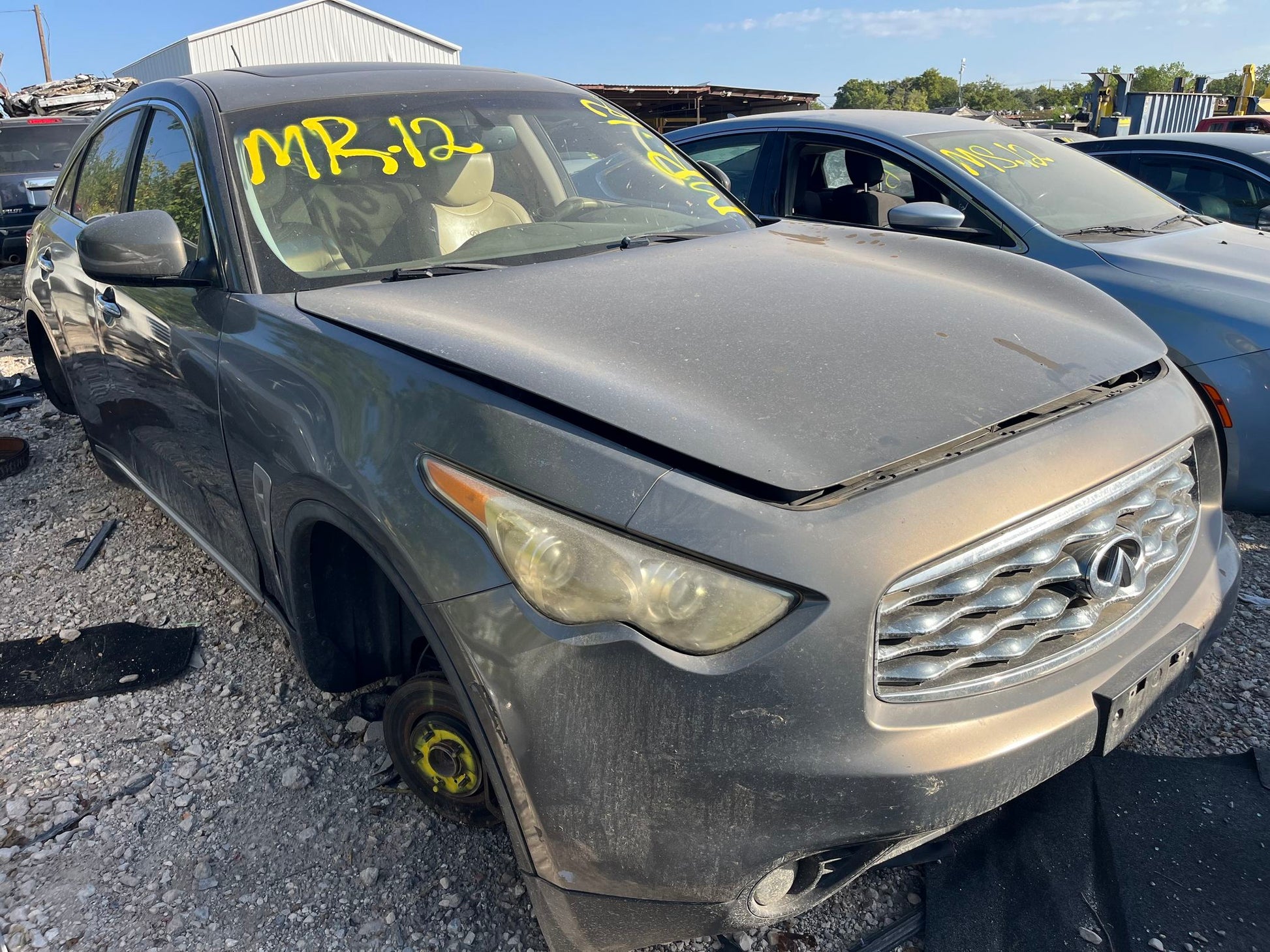 Exterior Door Handle Front Driver Side 2009 - 2013 Infiniti FX35