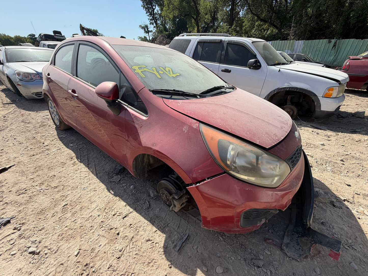 Door Trim Panel Front Passenger Side 2012 - 2017 Kia Rio