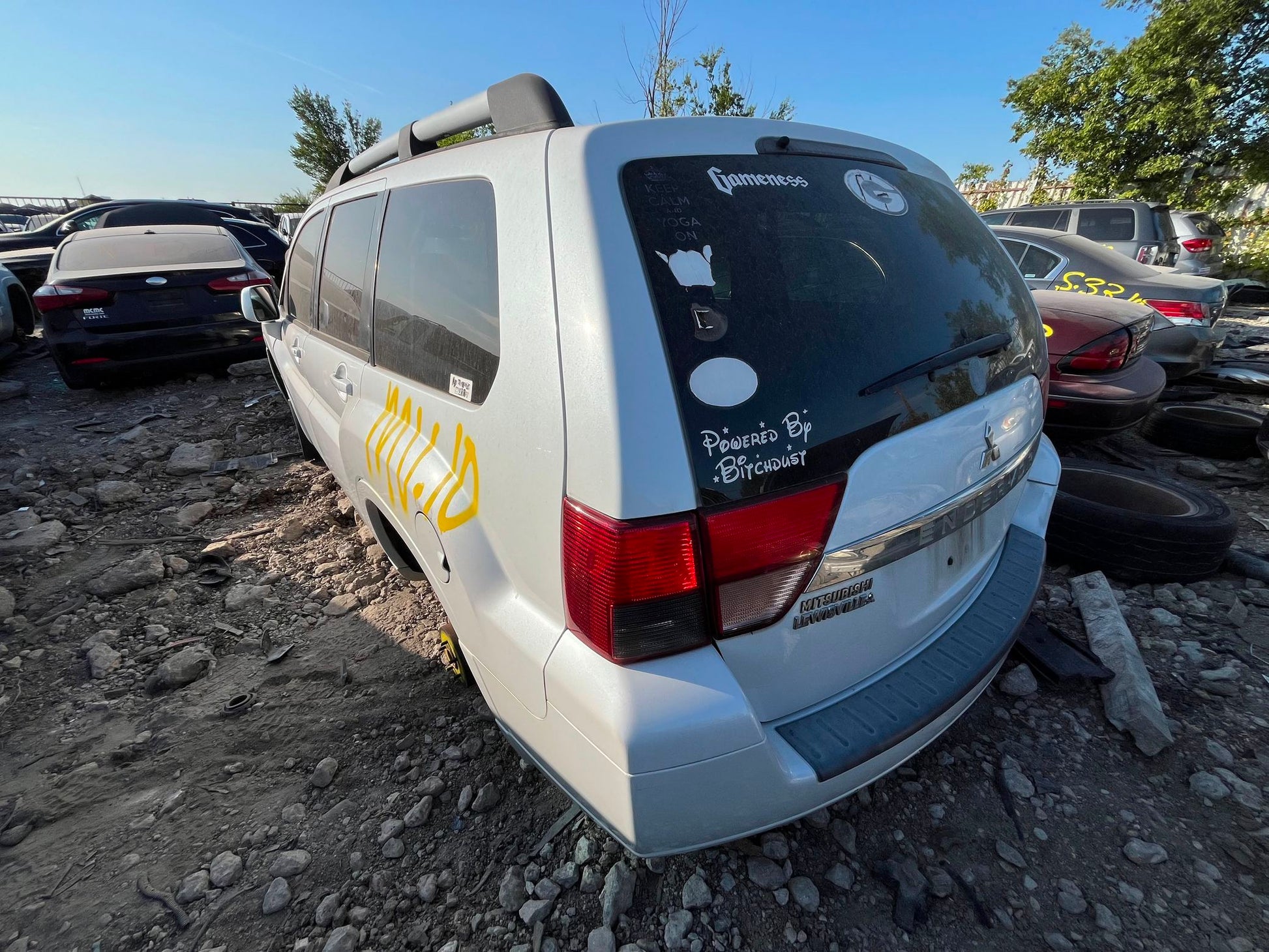 Door Latch Rear Passenger Side 2010 - 2011 Mitsubishi Endeavor