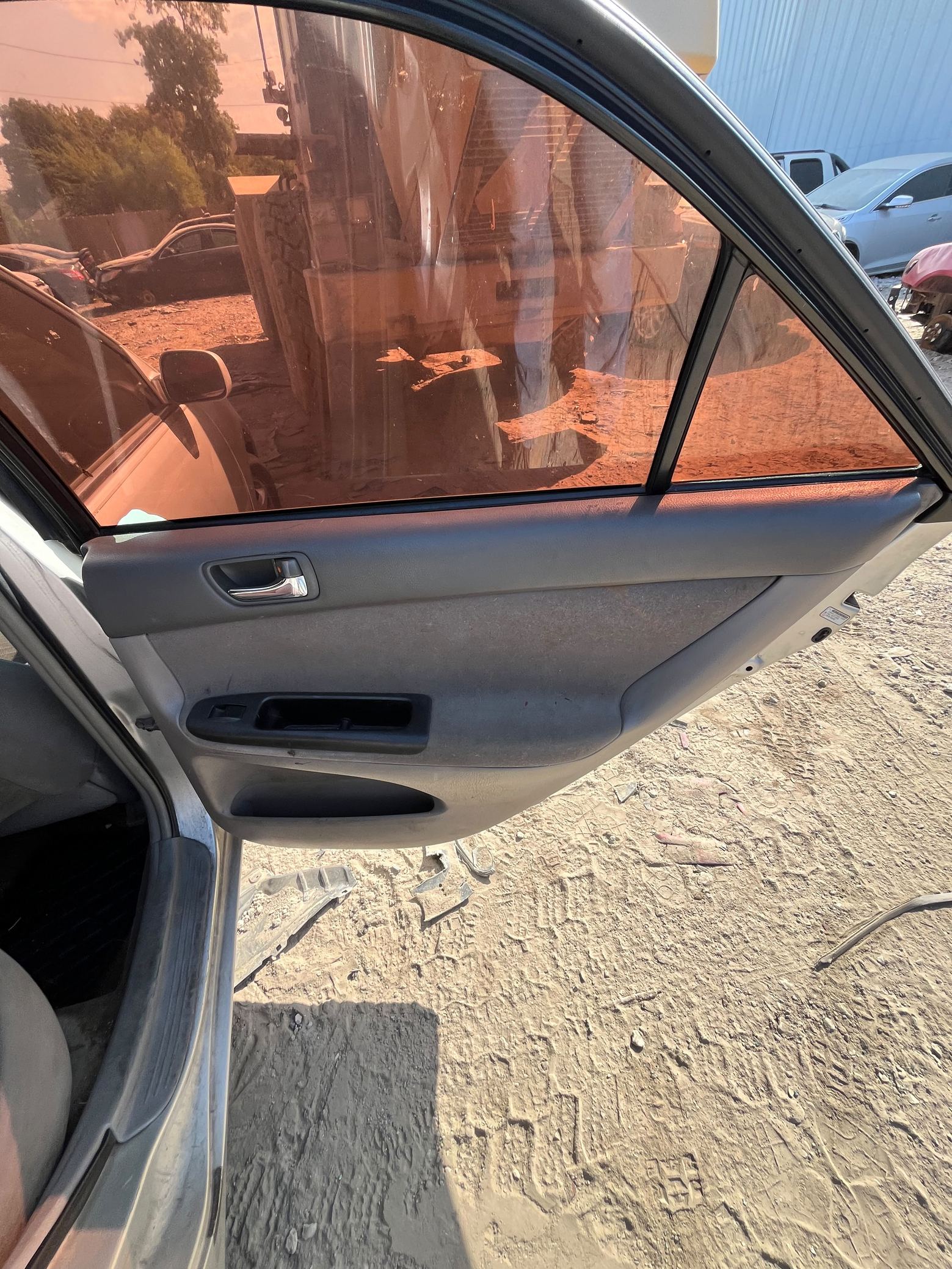 Door Window Glass Rear Passenger Side 2002 - 2006 Toyota Camry