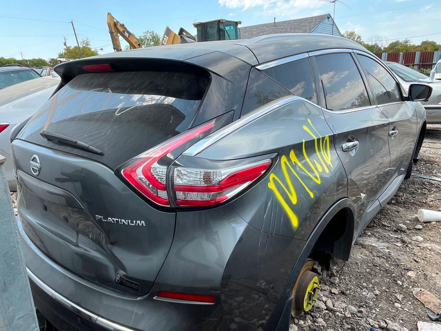 Tail Light Inner Driver Side 2015 - 2024 Nissan Murano