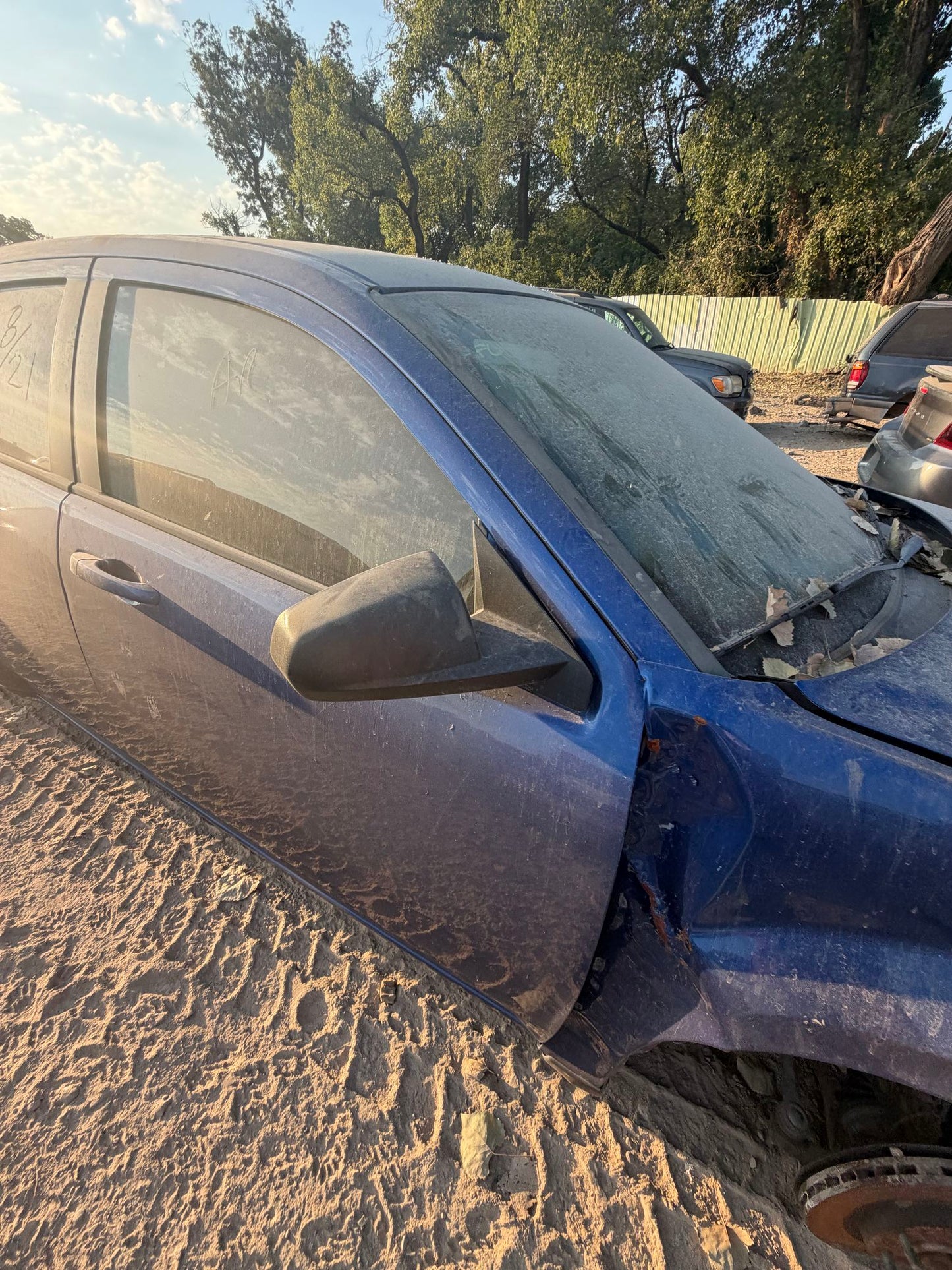 Door Window Glass Rear Passenger Side 2008 - 2014 Dodge Avenger