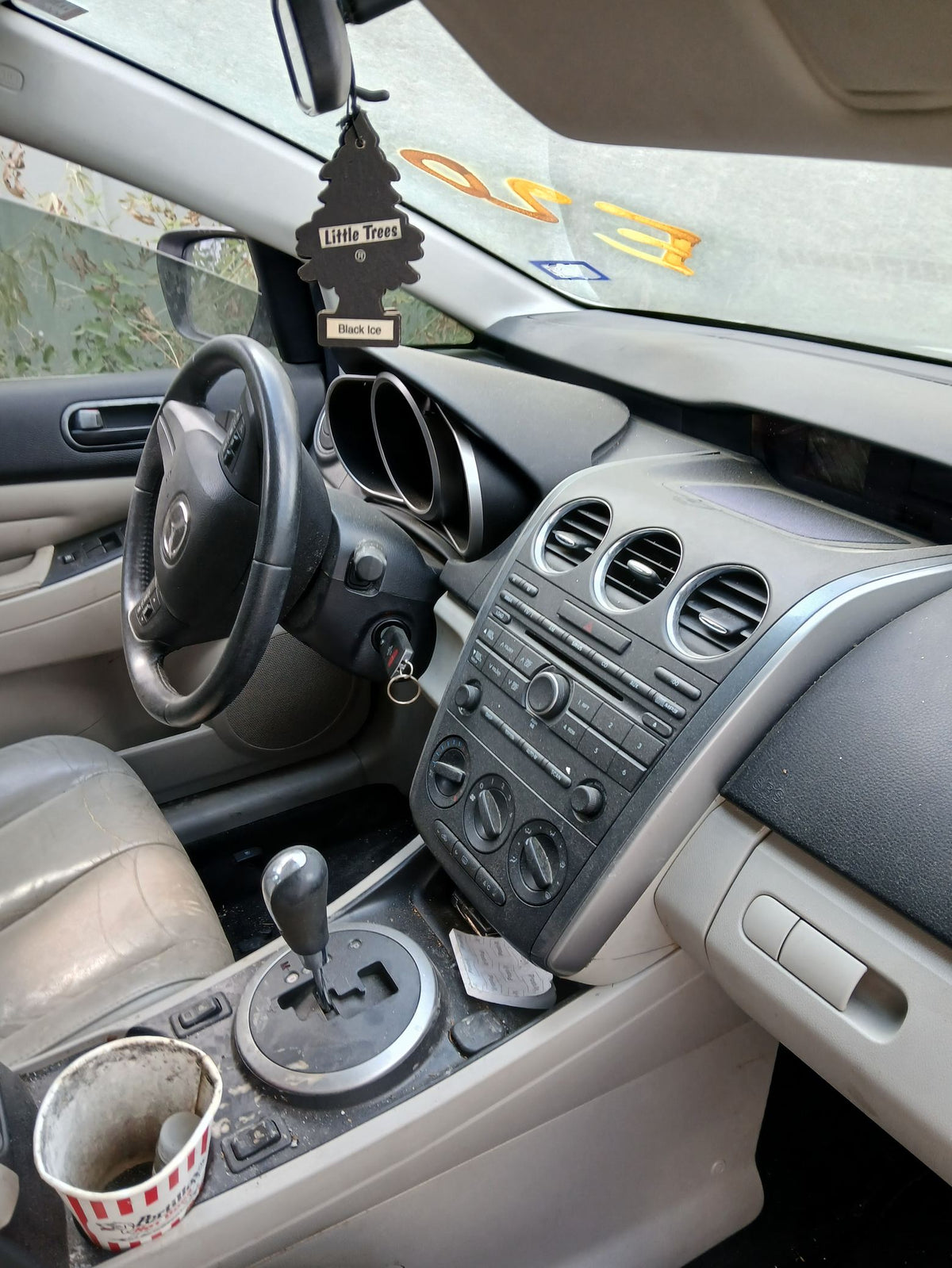 Quarter Window Glass Passenger Side 2007 - 2012 Mazda CX-7