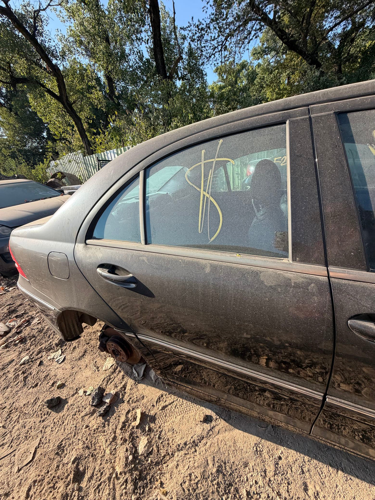 Door Shell Rear Driver Side 2001 - 2007 Mercedes-Benz C-Class