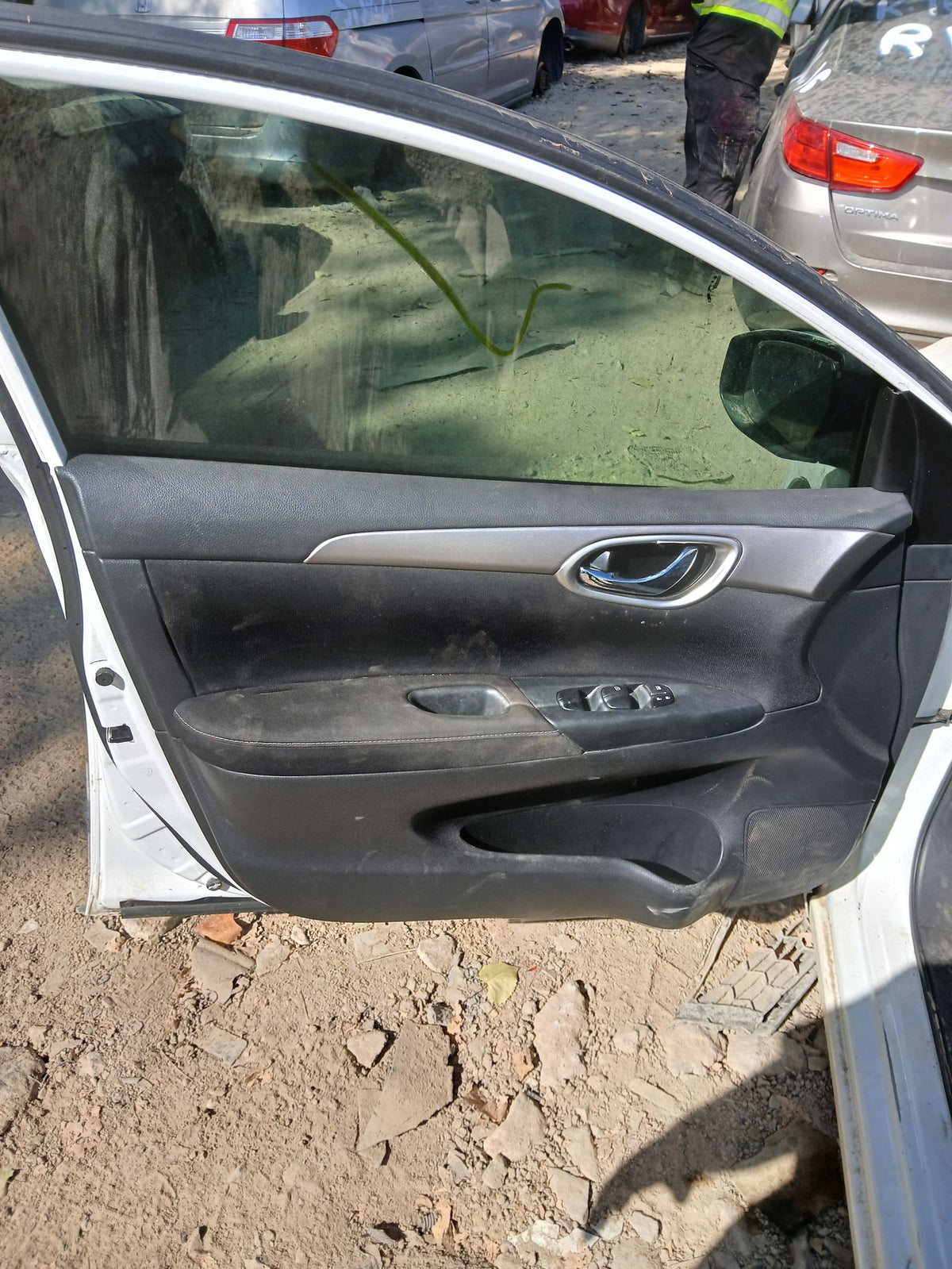 B-Pillar Trim Panel Passenger Side 2013 - 2019 Nissan Sentra