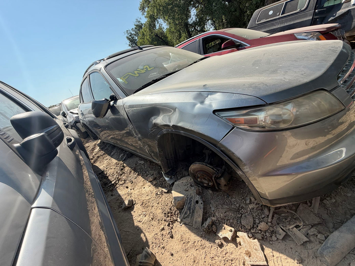 Window Regulator Rear Driver Side 2003 - 2008 INFINITI FX35