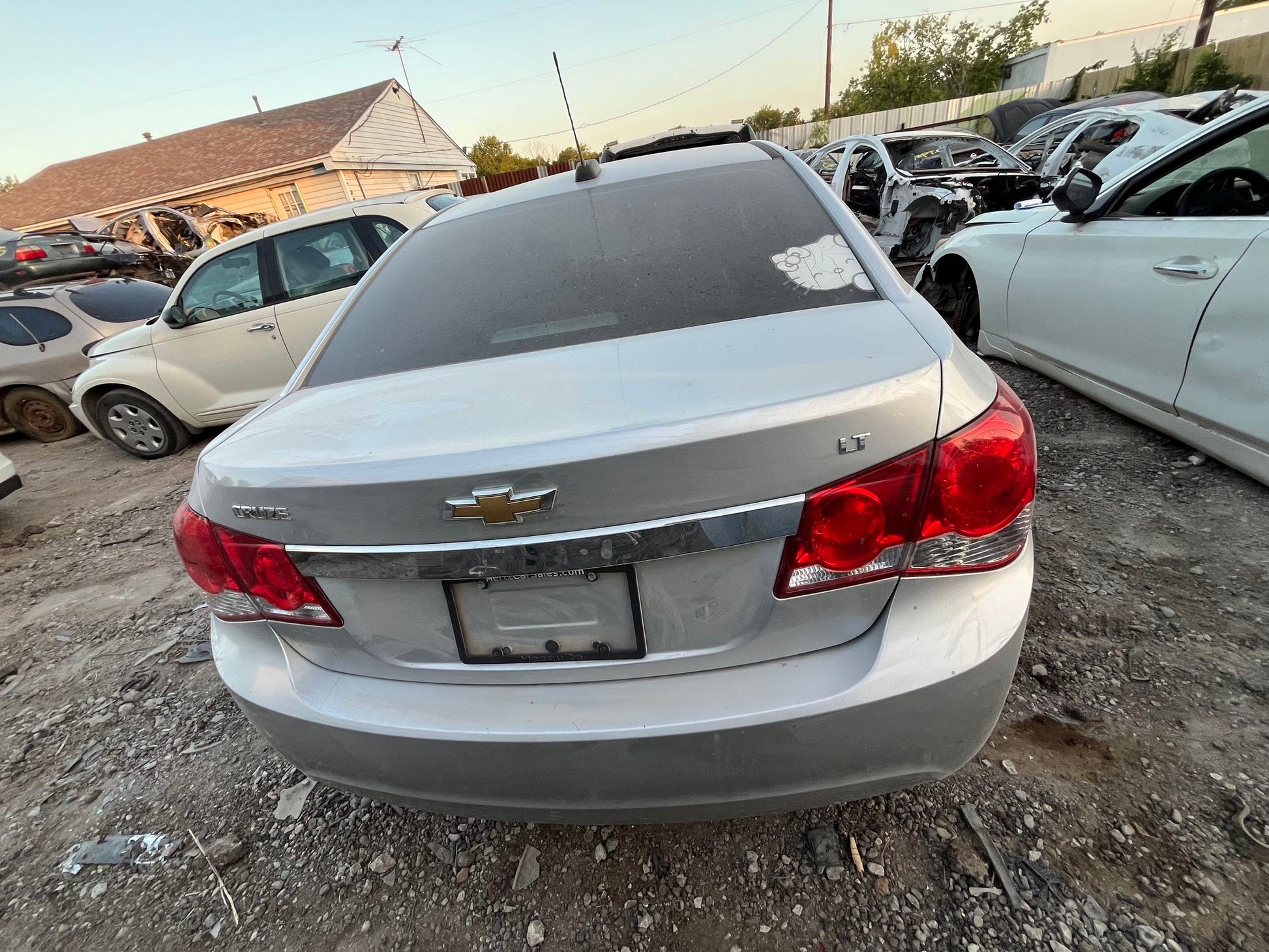 Door Shell Rear Driver Side 2011 - 2015 Chevrolet Cruze
