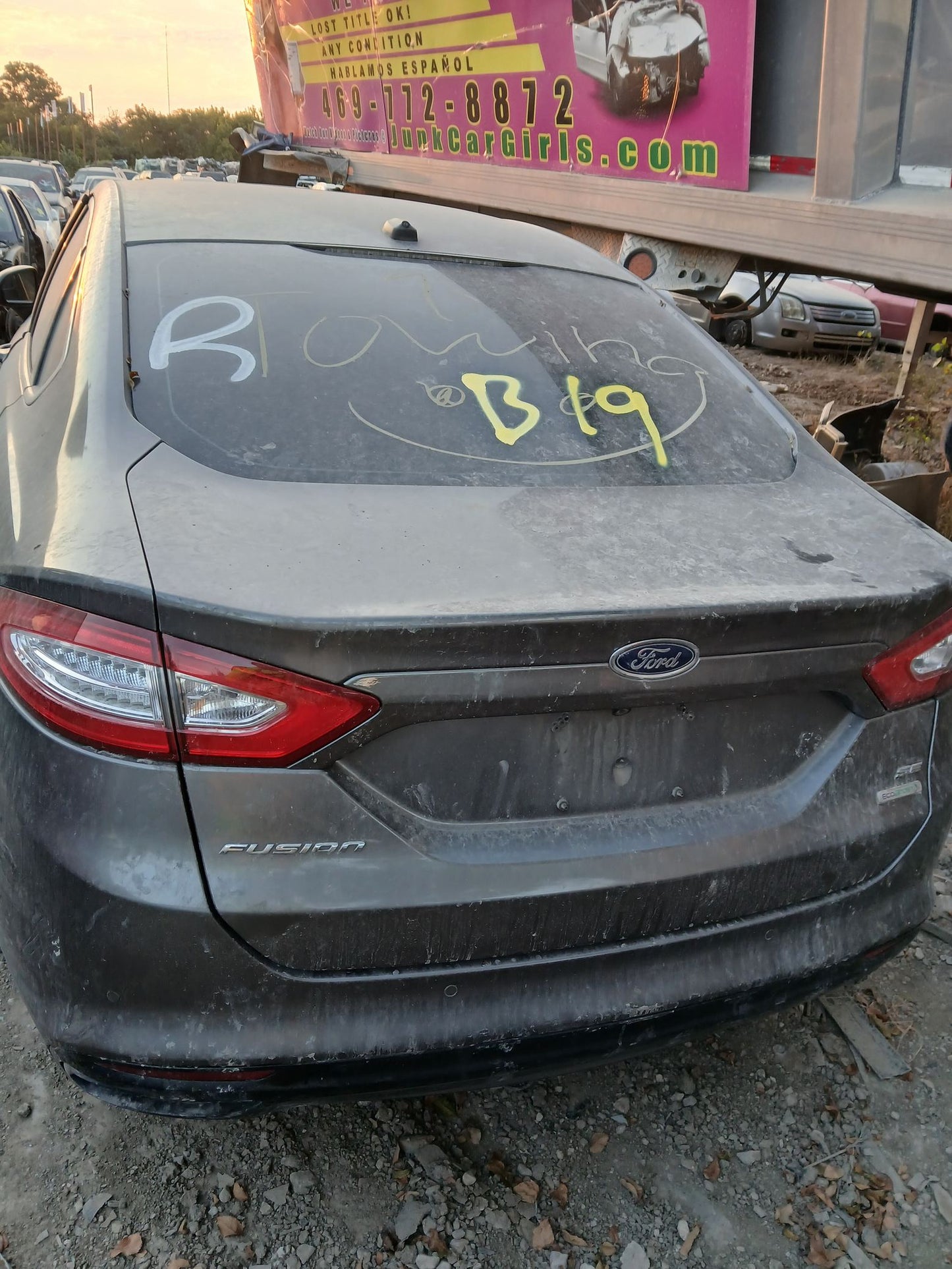 Sway Bar Rear 2013 - 2020 Ford Fusion