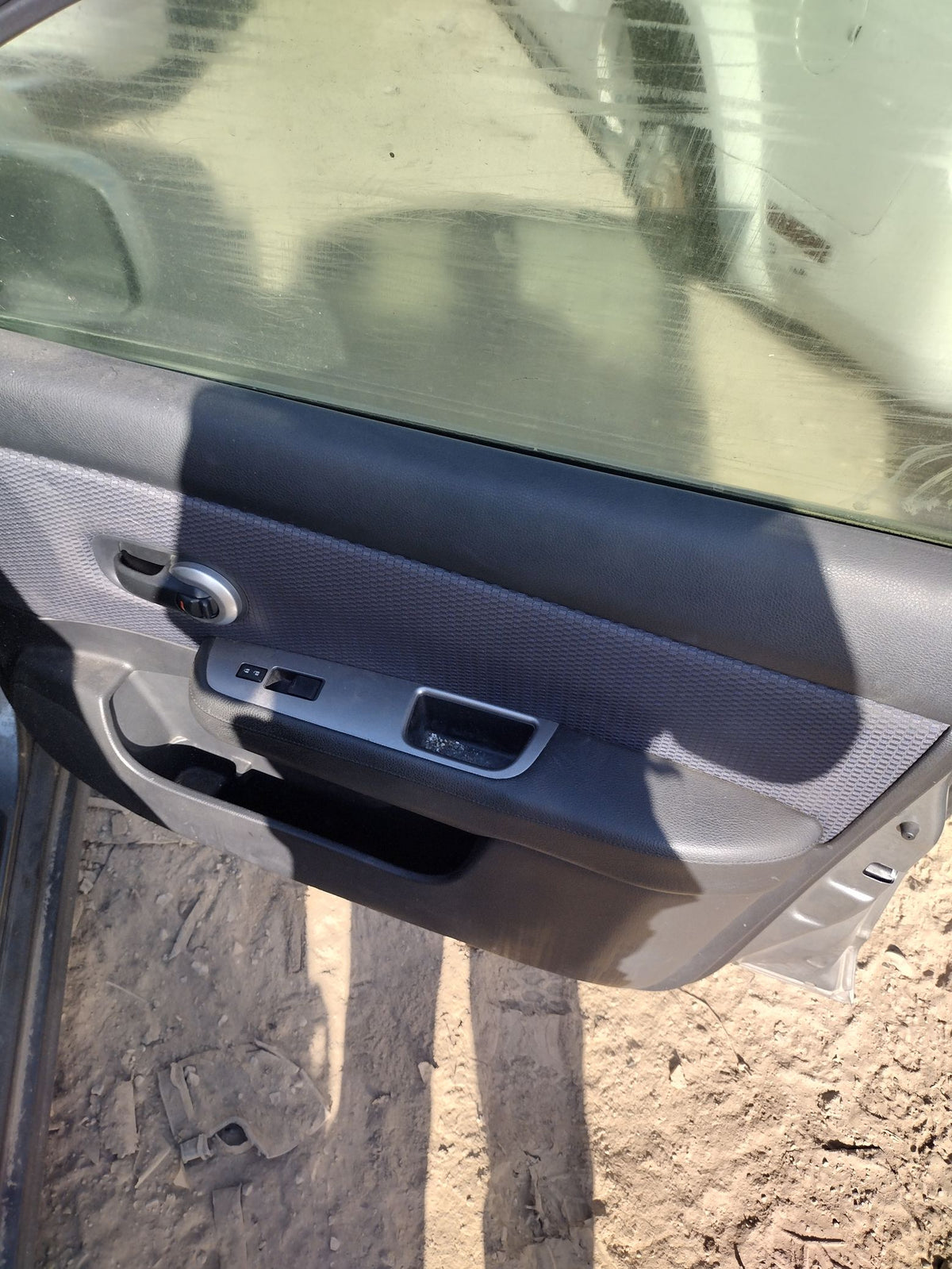 Door Trim Panel Rear Passenger Side 2007 - 2011 Nissan Versa