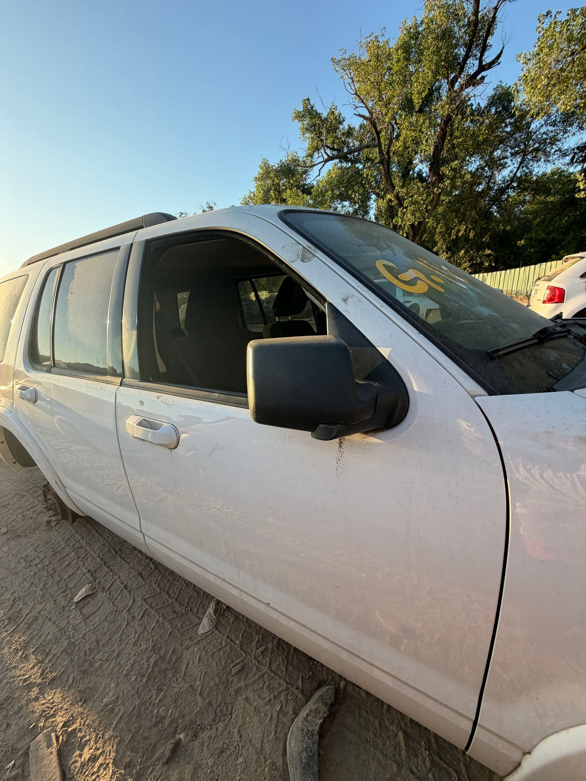 Door Window Glass Rear Driver Side 2006 - 2010 Ford Explorer